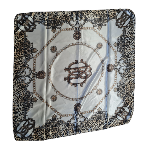 Tuch Halstuch mit Ornamenten in Beige