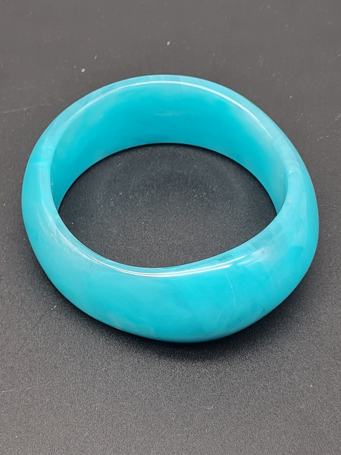 Michelle Bijou, Acryl Armband, Armreif, Türkis, Bangle