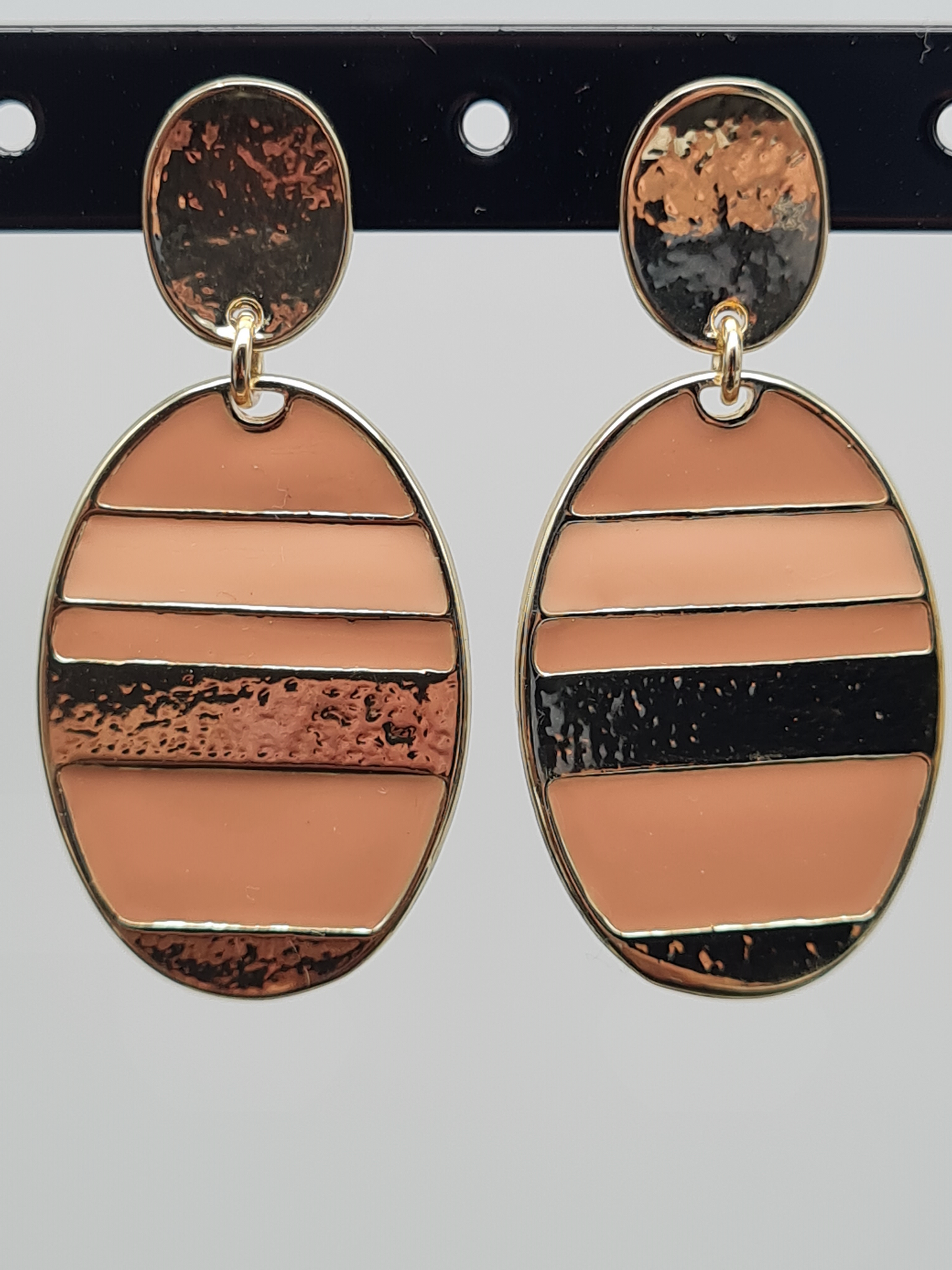 Liet & Joliet Ohrschmuck 4 varianten, gestreift mit Emaille