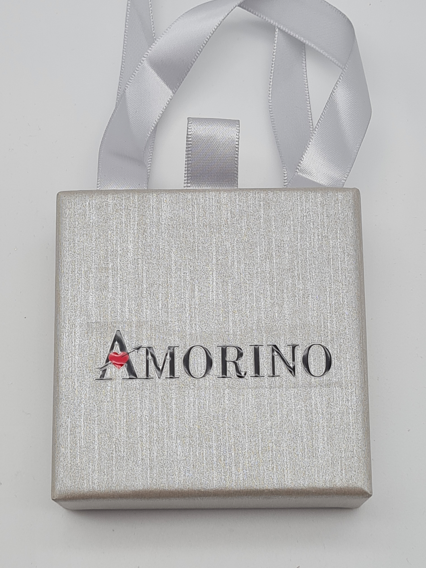Amorino Ring, Elastischer Ring mit Emailliertem Volant, Lebensbaum Silber- & Goldfarben