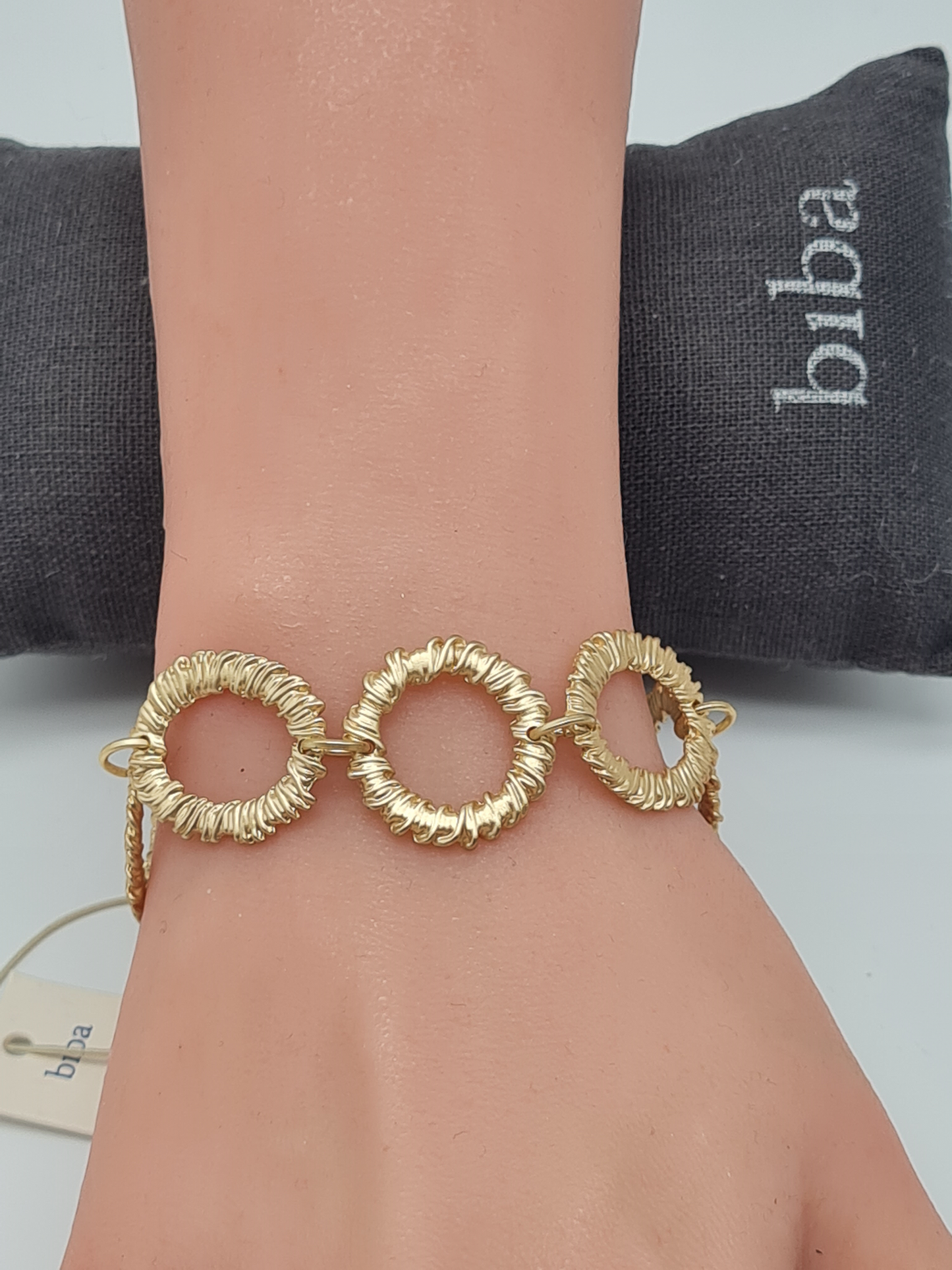 Biba Armband in Matt Goldfarben in 3 Varianten
