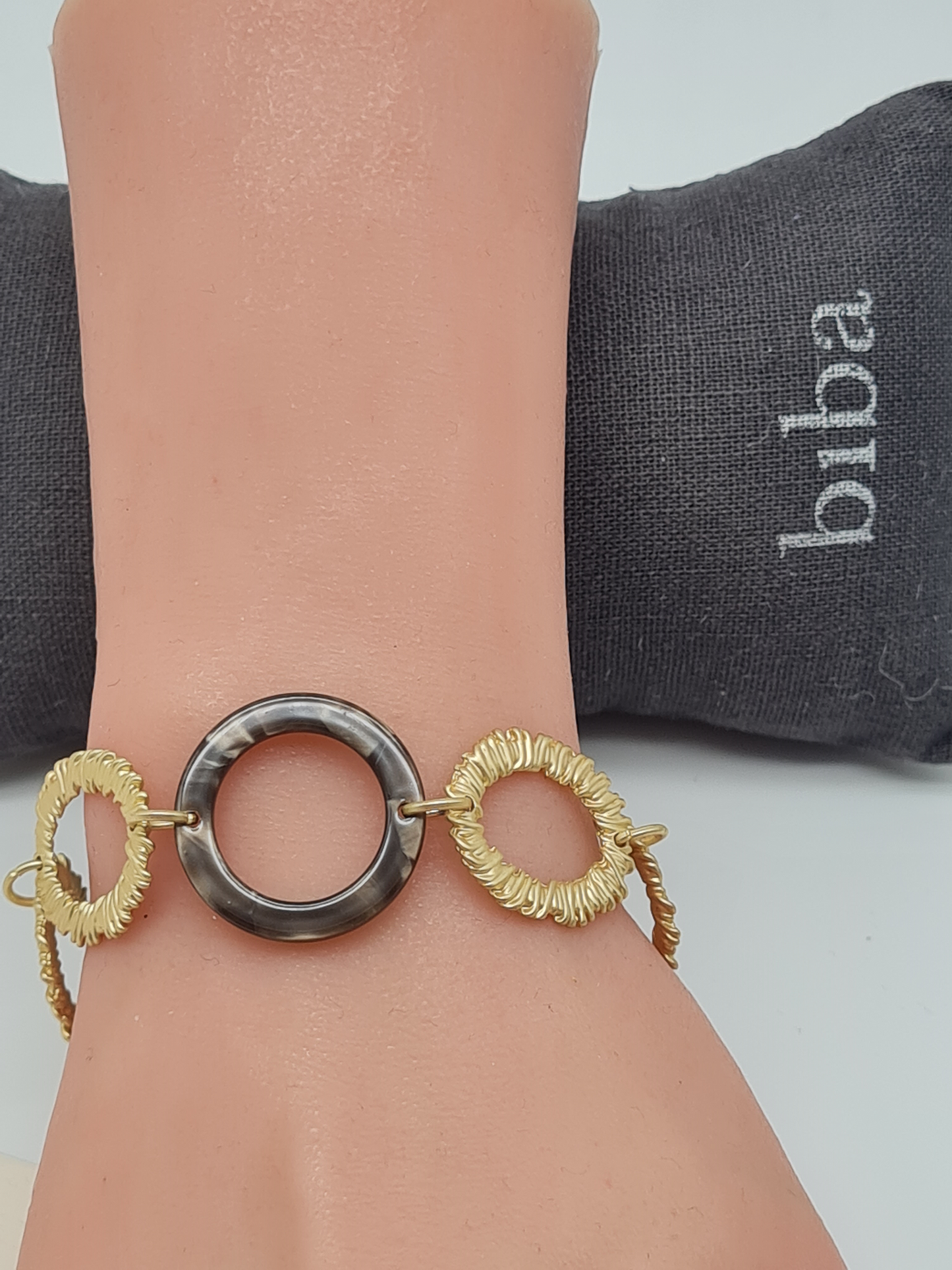 Biba Armband in Matt Goldfarben in 3 Varianten