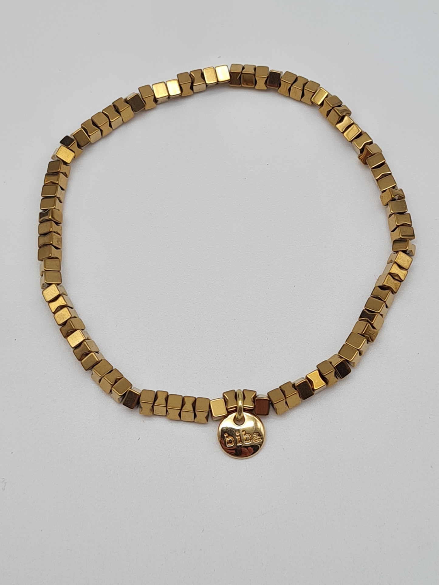 Biba Armband elastisch Bronze-Gold in verschiedene Farben, Kombinierbar