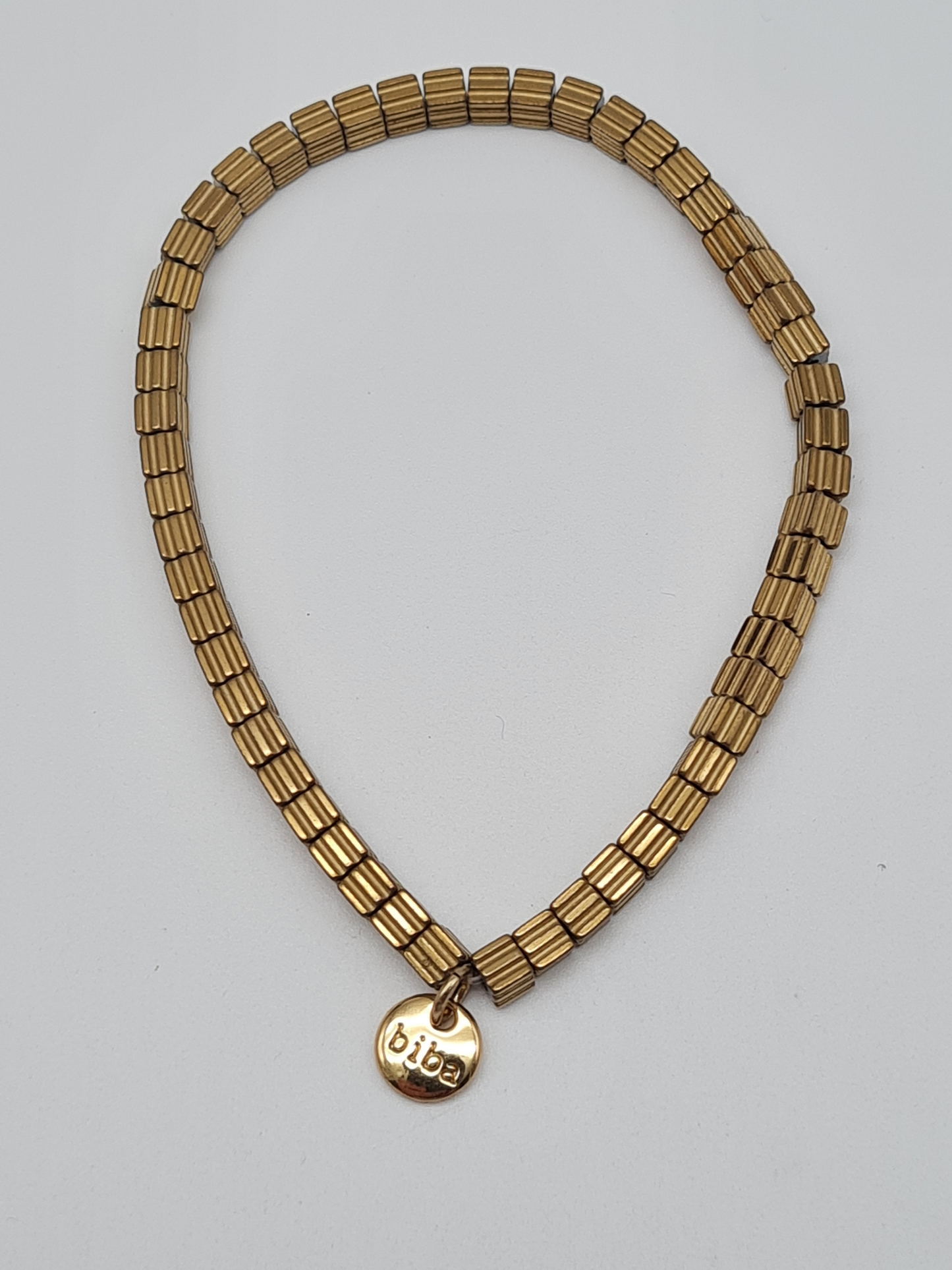 Biba Armband elastisch Bronze-Gold in verschiedene Farben, Kombinierbar