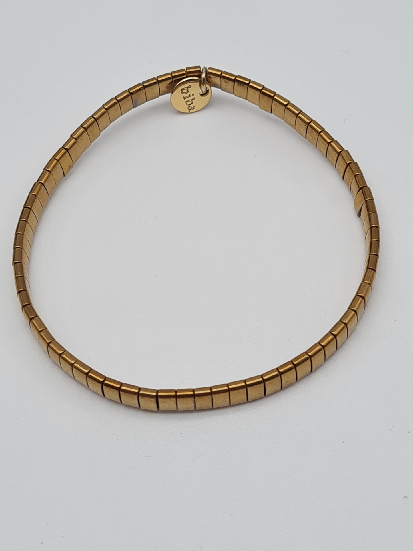 Biba Armband elastisch Bronze-Gold in verschiedene Farben, Kombinierbar
