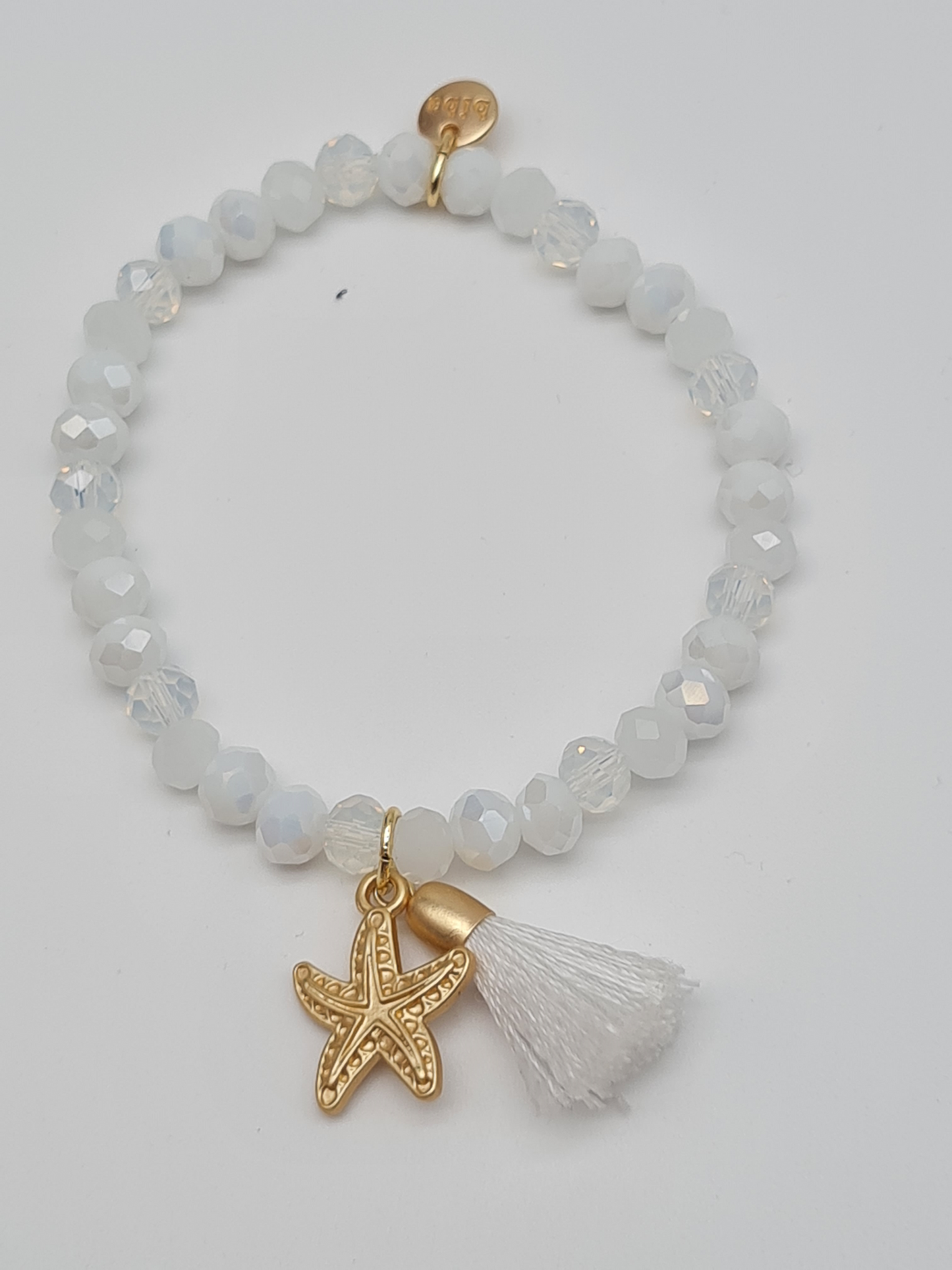 Biba Armband elastisch Crystal Perlen mit Tierischen AnhÀnger, verschiedene Farben
