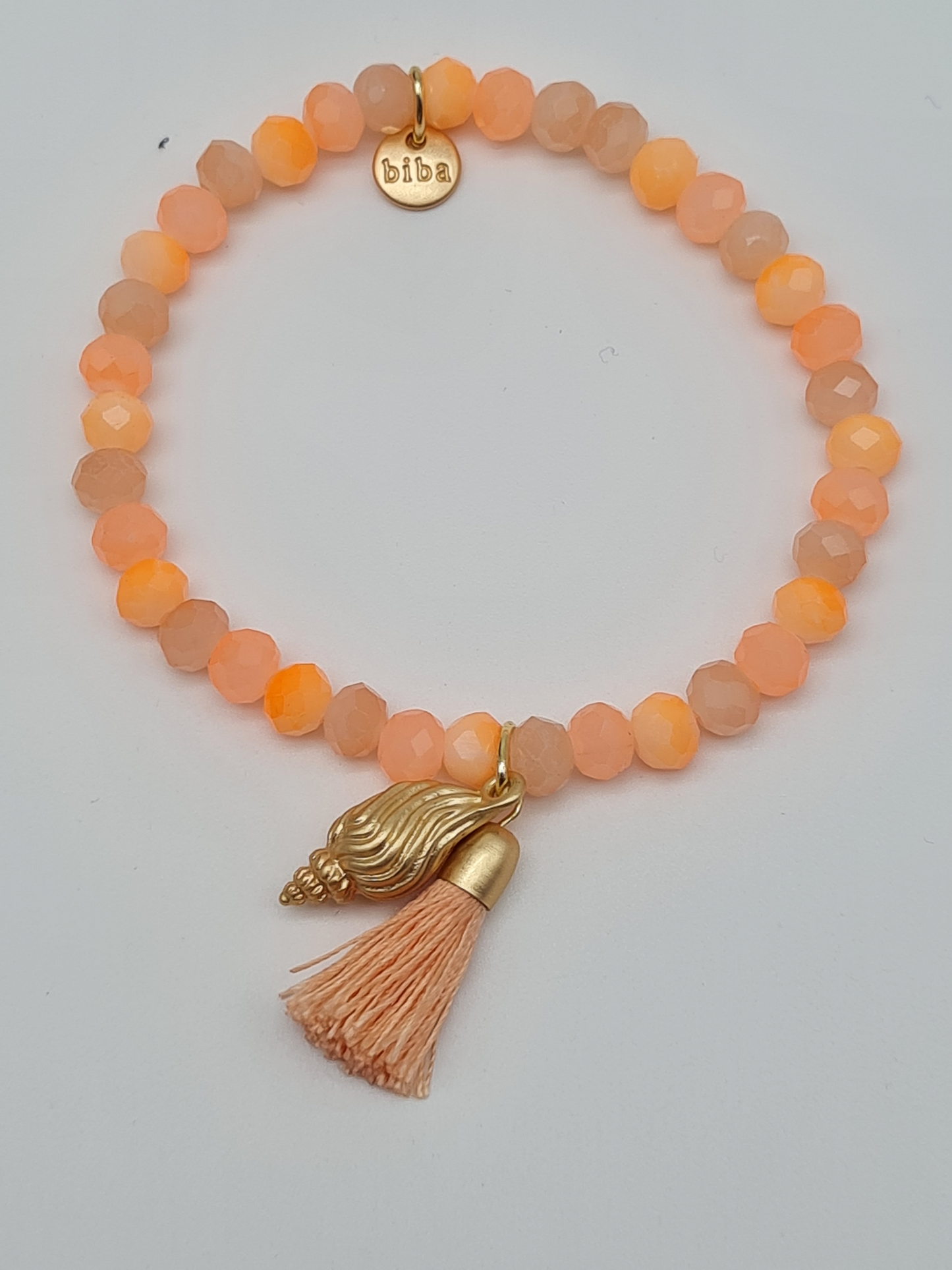 Biba Armband elastisch Crystal Perlen mit Tierischen AnhÀnger, verschiedene Farben
