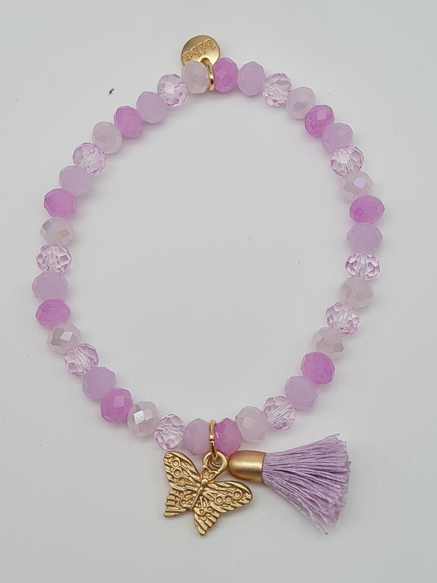 Biba Armband elastisch Crystal Perlen mit Tierischen AnhÀnger, verschiedene Farben