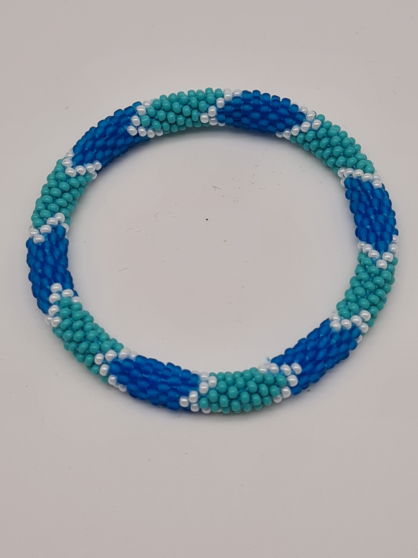 Biba Armband Roll-Armbänder Blau, Rosa, oder Edles Schwarz-Weiß mit verschiede Muster