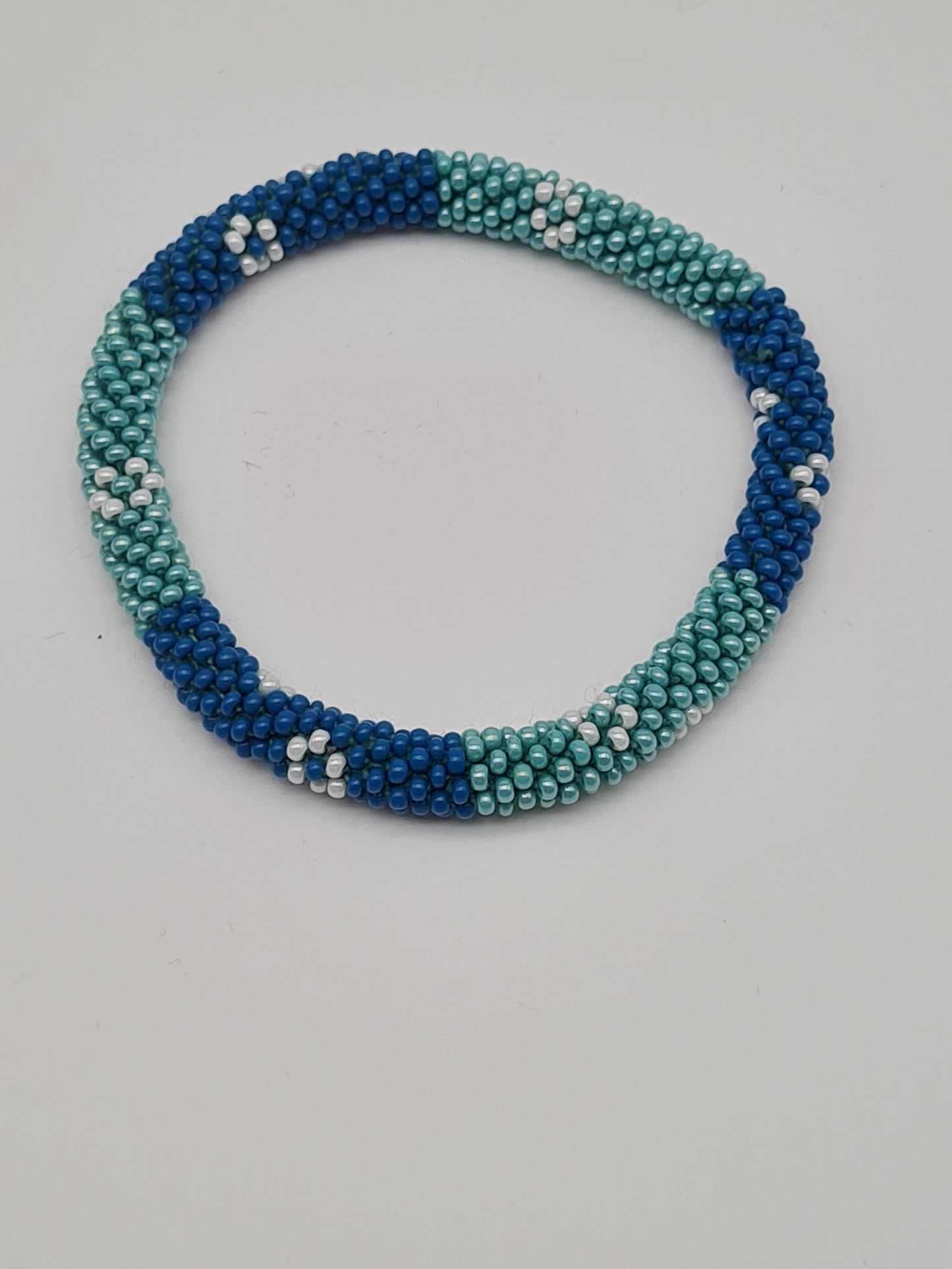 Biba Armband Roll-Armbänder Blau, Rosa, oder Edles Schwarz-Weiß mit verschiede Muster