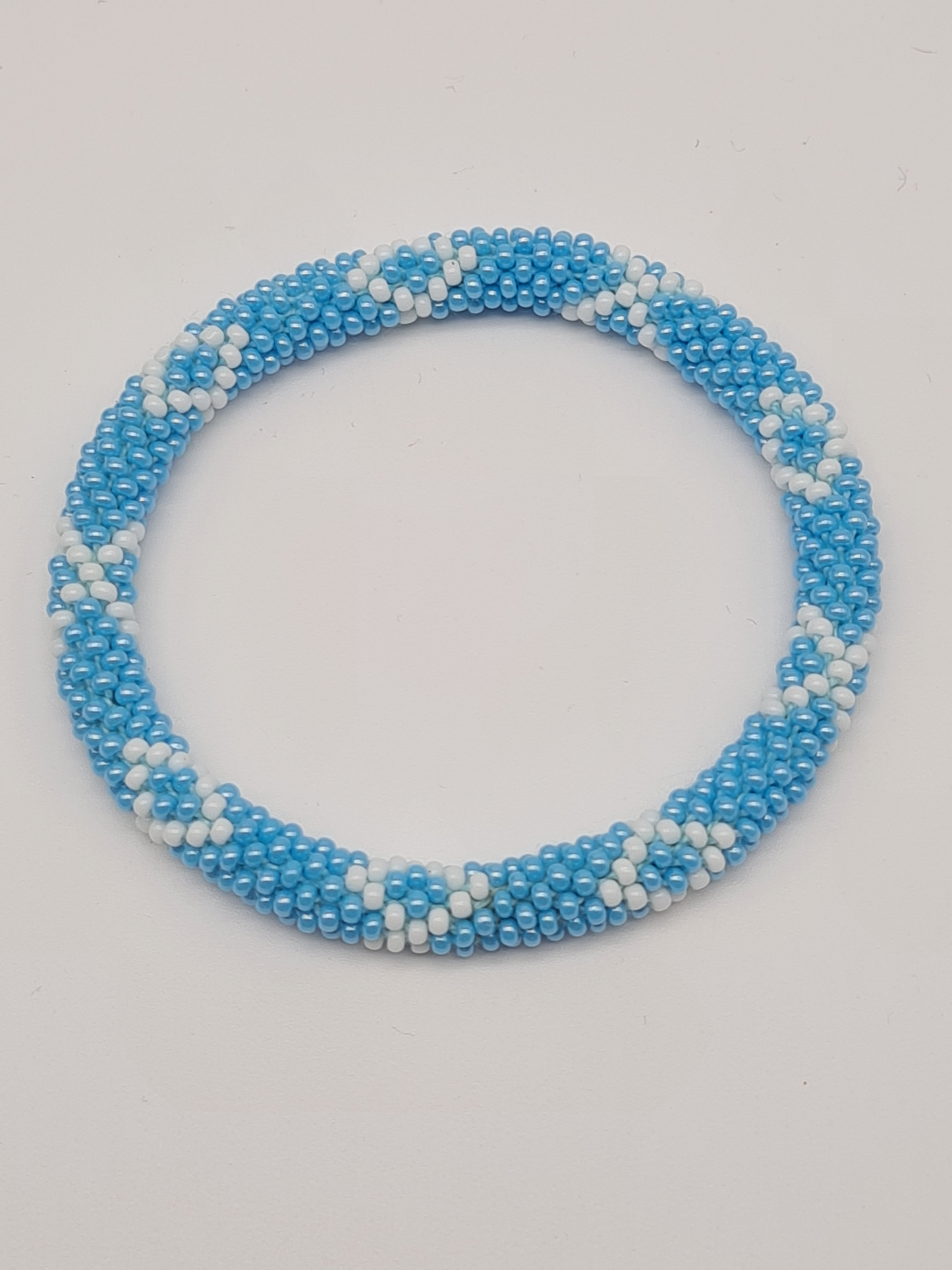 Biba Armband Roll-Armbänder Blau, Rosa, oder Edles Schwarz-Weiß mit verschiede Muster