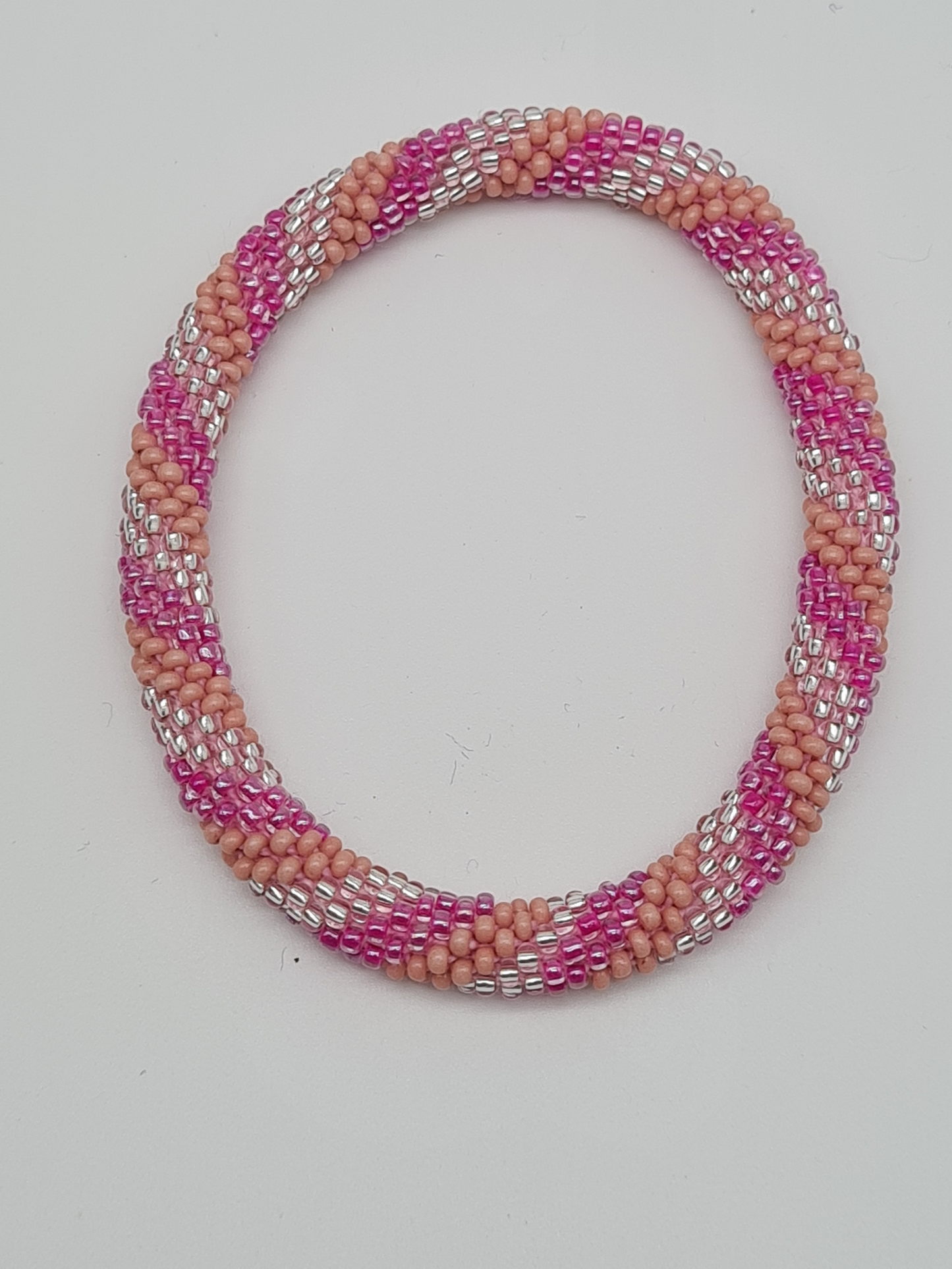 Biba Armband Roll-Armbänder Blau, Rosa, oder Edles Schwarz-Weiß mit verschiede Muster