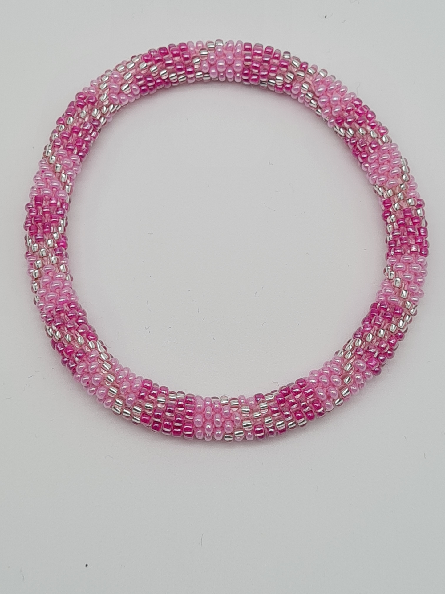 Biba Armband Roll-Armbänder Blau, Rosa, oder Edles Schwarz-Weiß mit verschiede Muster
