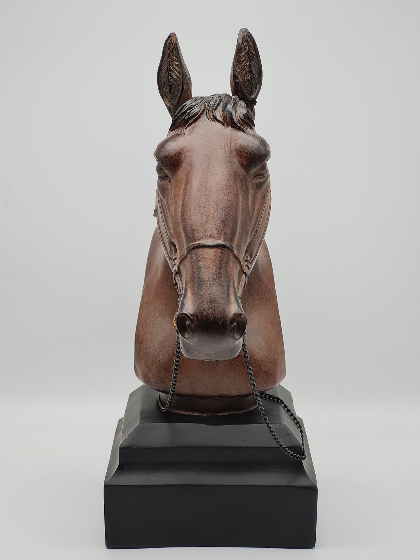 Pferdekopf von J-Line, Polyresin - Tischdekoration, Wohndeko, Figur