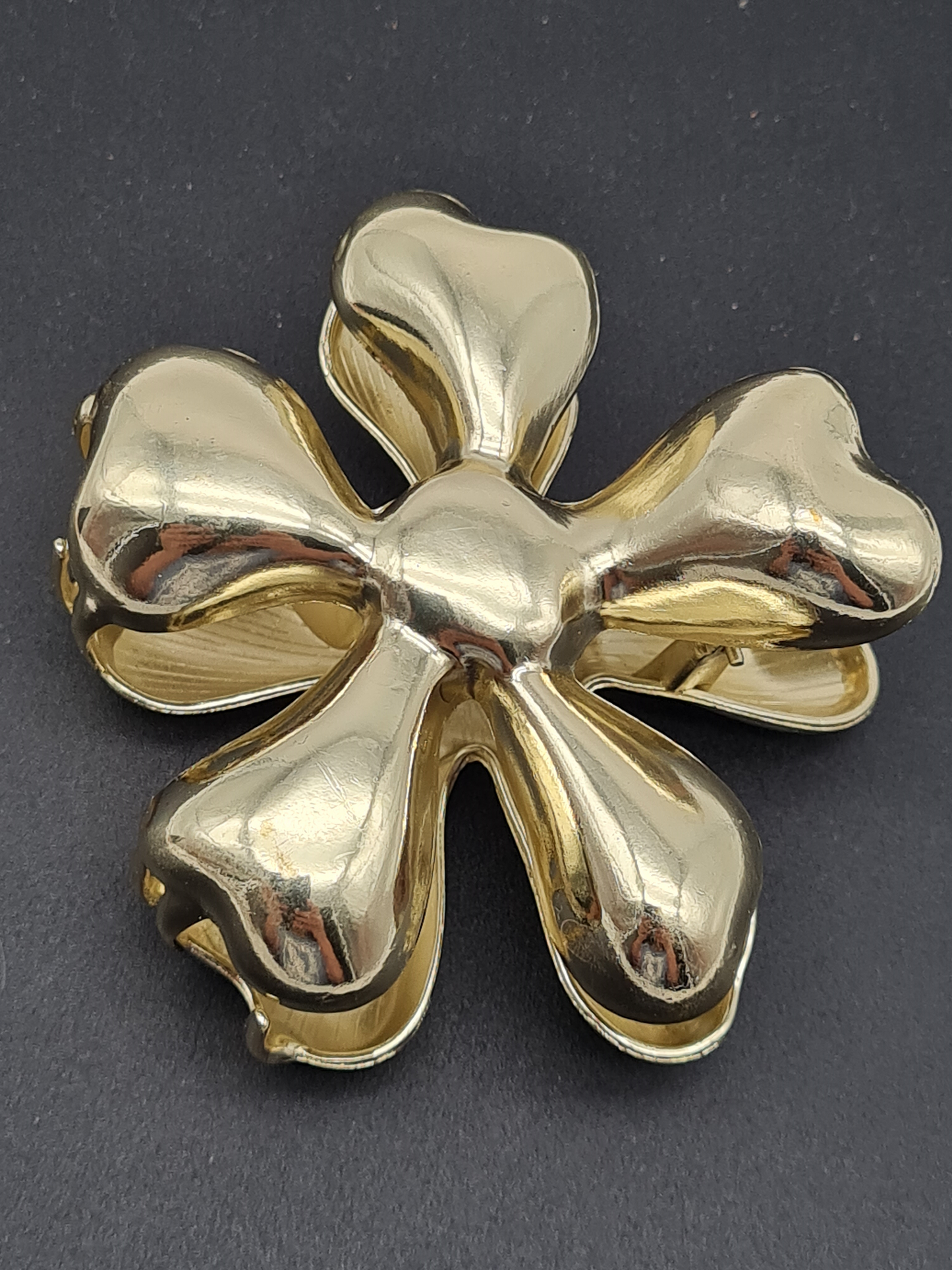 Yehwang Wildblumen Haarspange - Goldfarbe