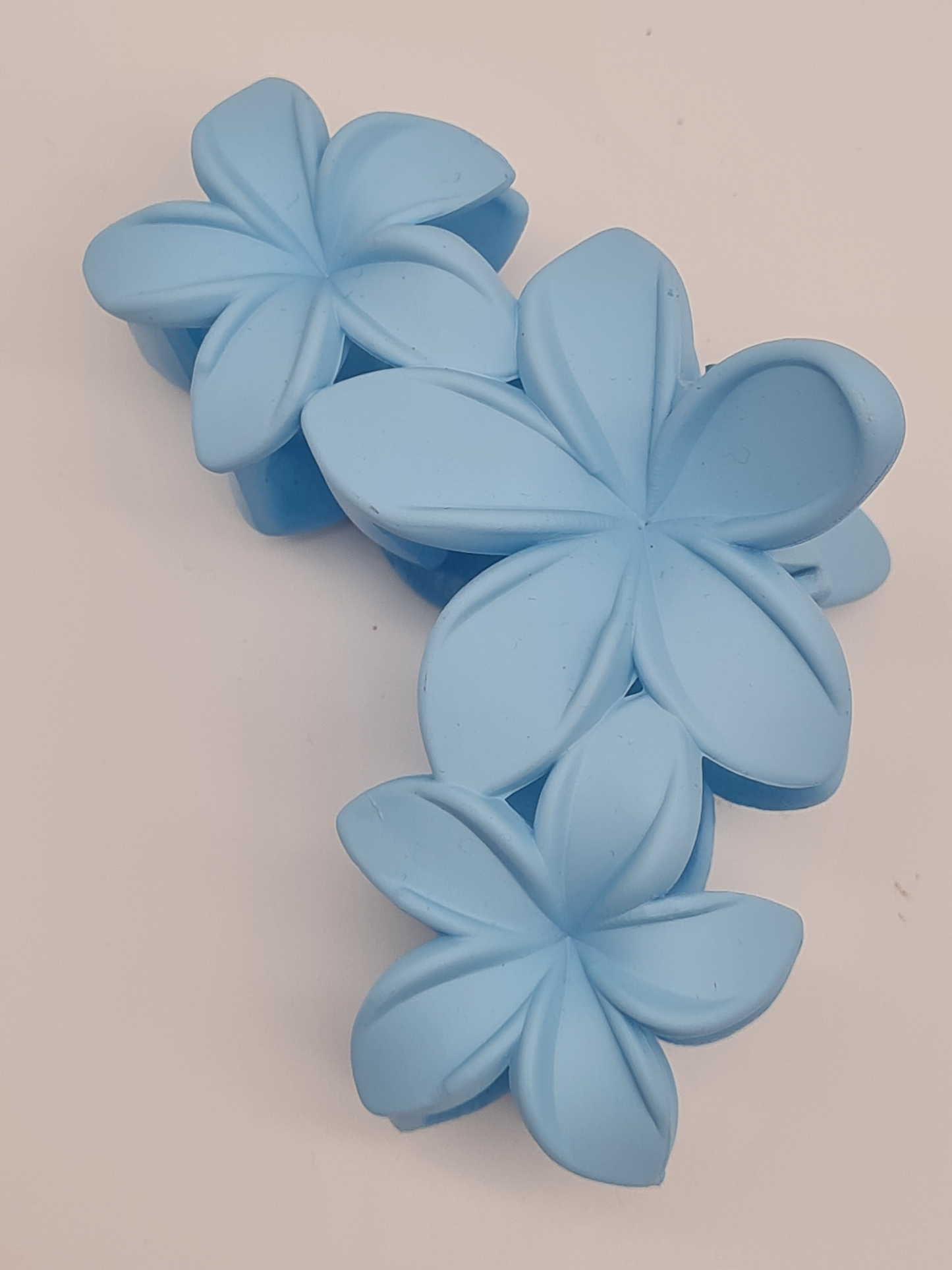 Yehwang Haarklammer Haarspange Haarschmuck Blumen Lila- Blautöne Tiara