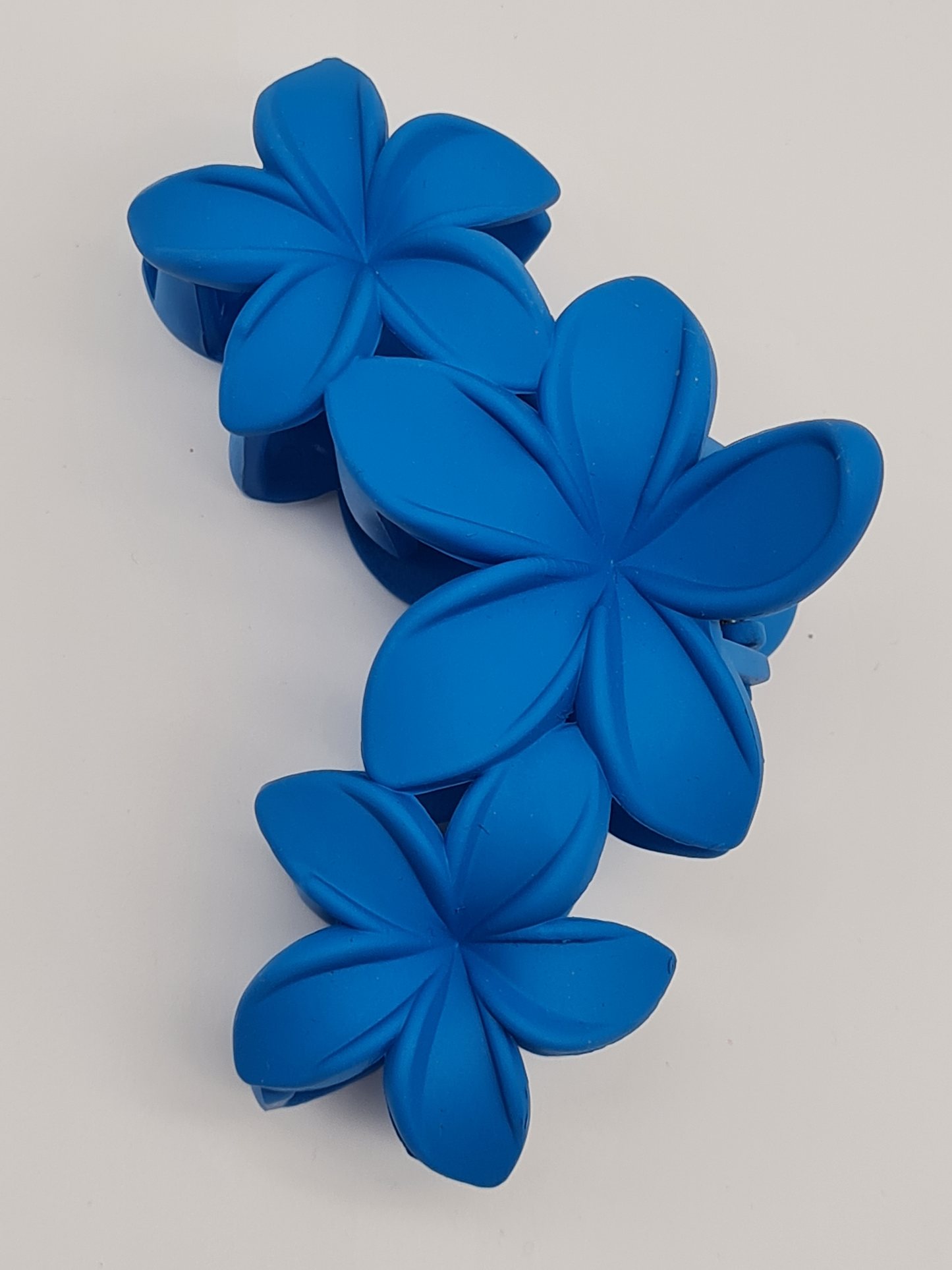 Yehwang Haarklammer Haarspange Haarschmuck Blumen Lila- Blautöne Tiara