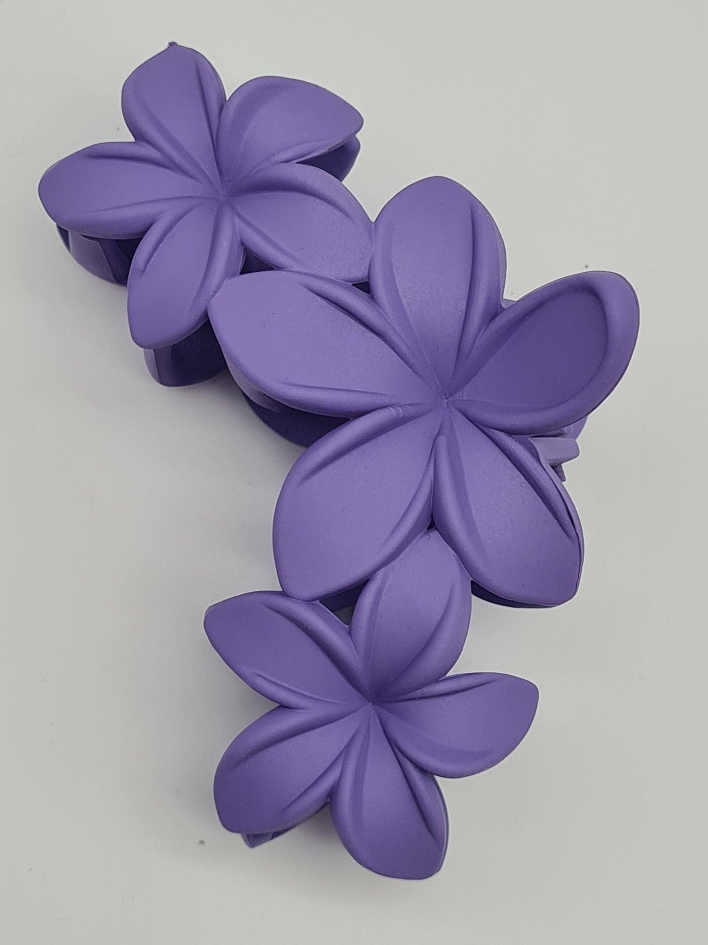 Yehwang Haarklammer Haarspange Haarschmuck Blumen Lila- Blautöne Tiara