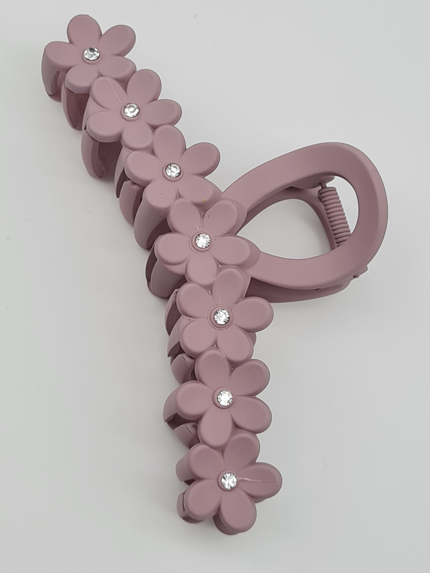 Yehwang Haarklammer Haarschmuck 7 Blumen Taupe beige creme schwarz