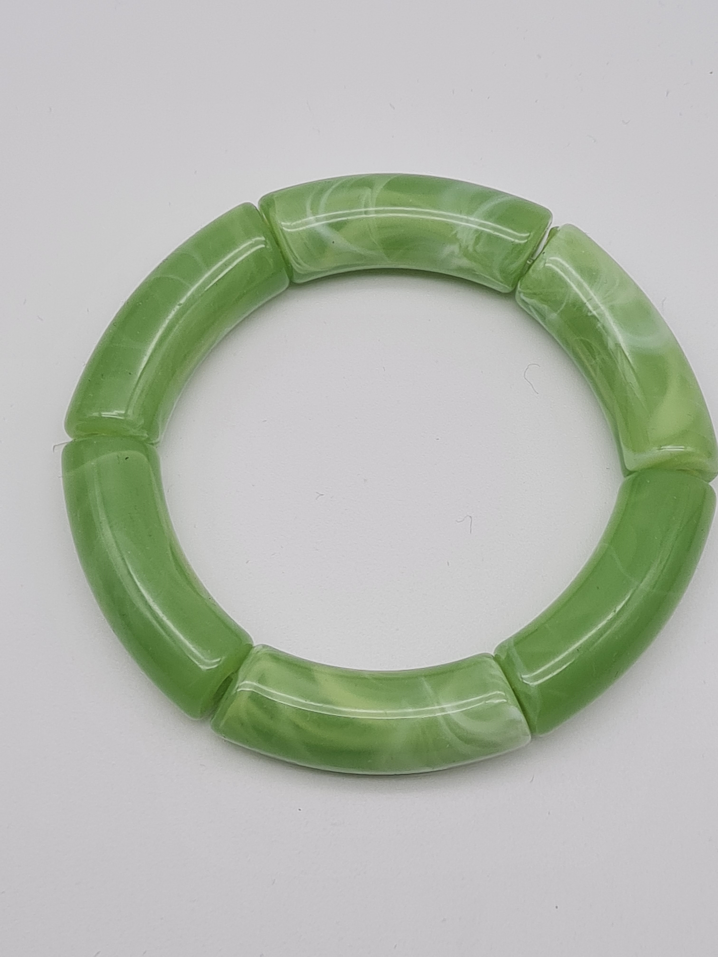 Yehwang Armband elastisch Retro nickelfrei Acryl verschiedene Farben