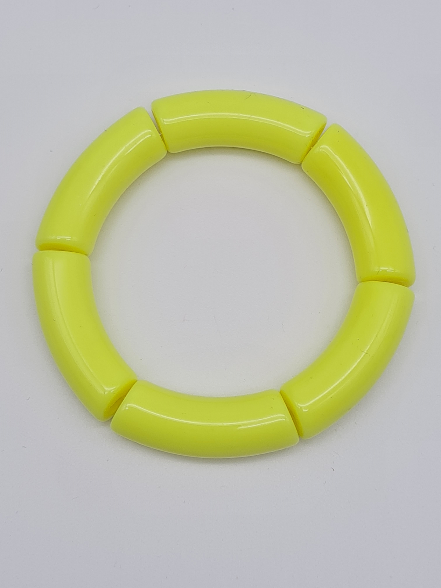 Yehwang Armband elastisch Retro nickelfrei Acryl verschiedene Farben