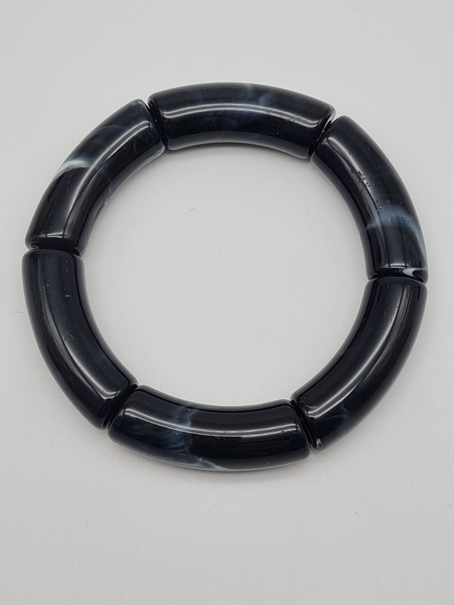 Yehwang Armband elastisch Retro nickelfrei Acryl verschiedene Farben