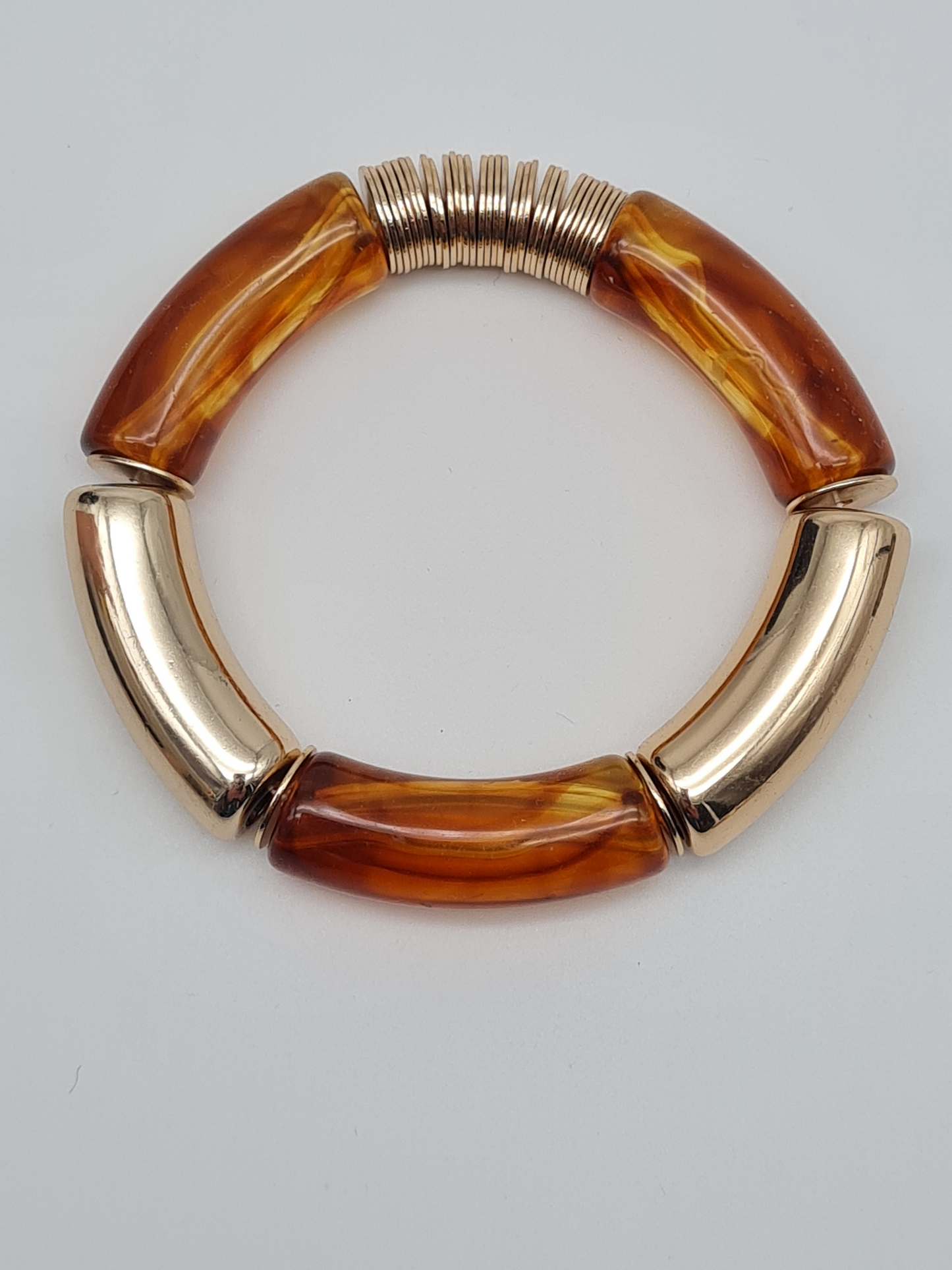 Yehwang Armband elastisch Retro nickelfrei Acryl verschiedene Farben