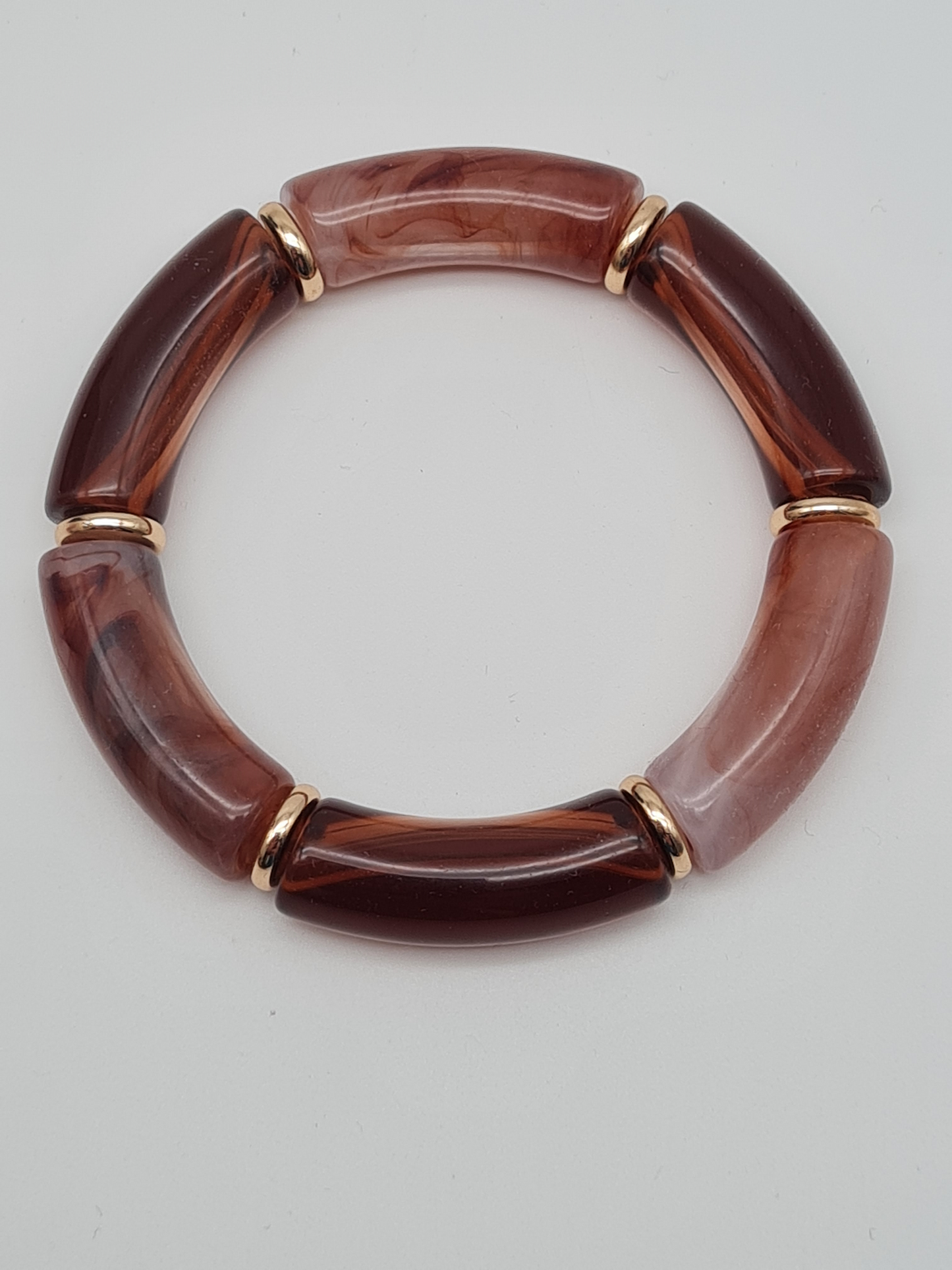 Yehwang Armband elastisch Retro nickelfrei Acryl verschiedene Farben