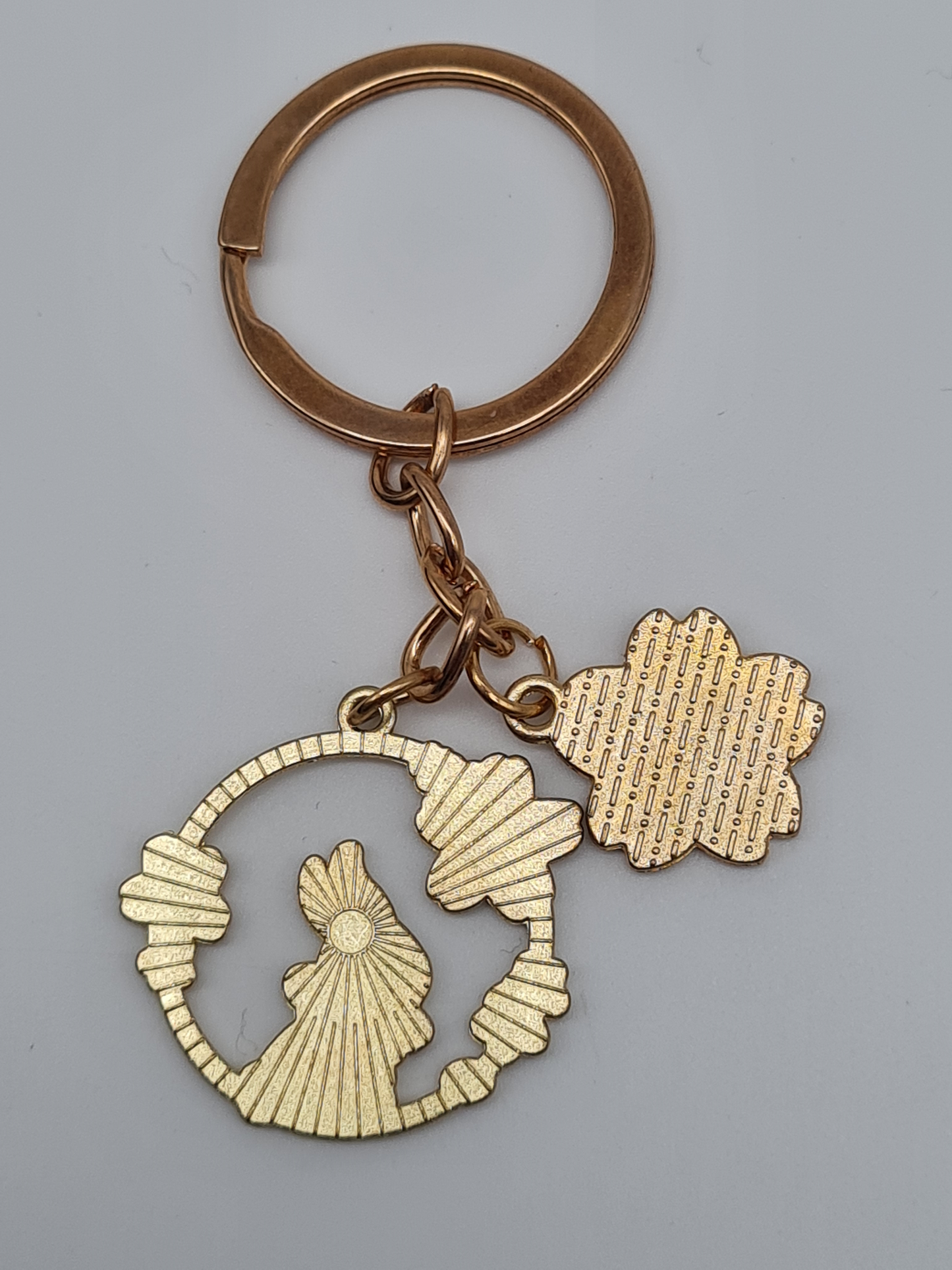 Yehwang Schlüsselanhänger Taschenanhänger Liebe Geschenk Süß Schmetterlinge häschen