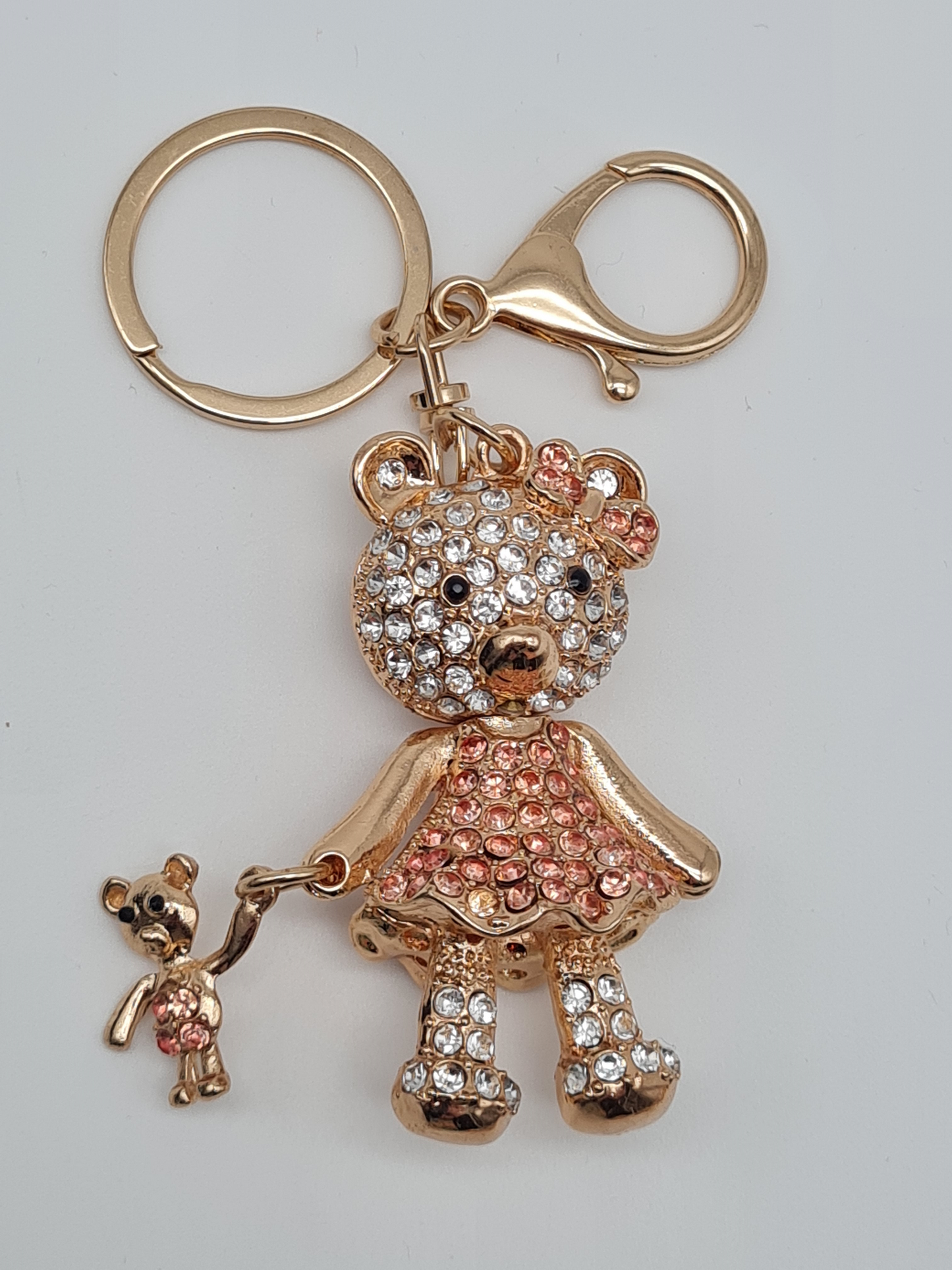 Clayre & Eef Schlüsselanhänger Hellblau Taschenanhänger Taschenschmuck Taschenaccessoires