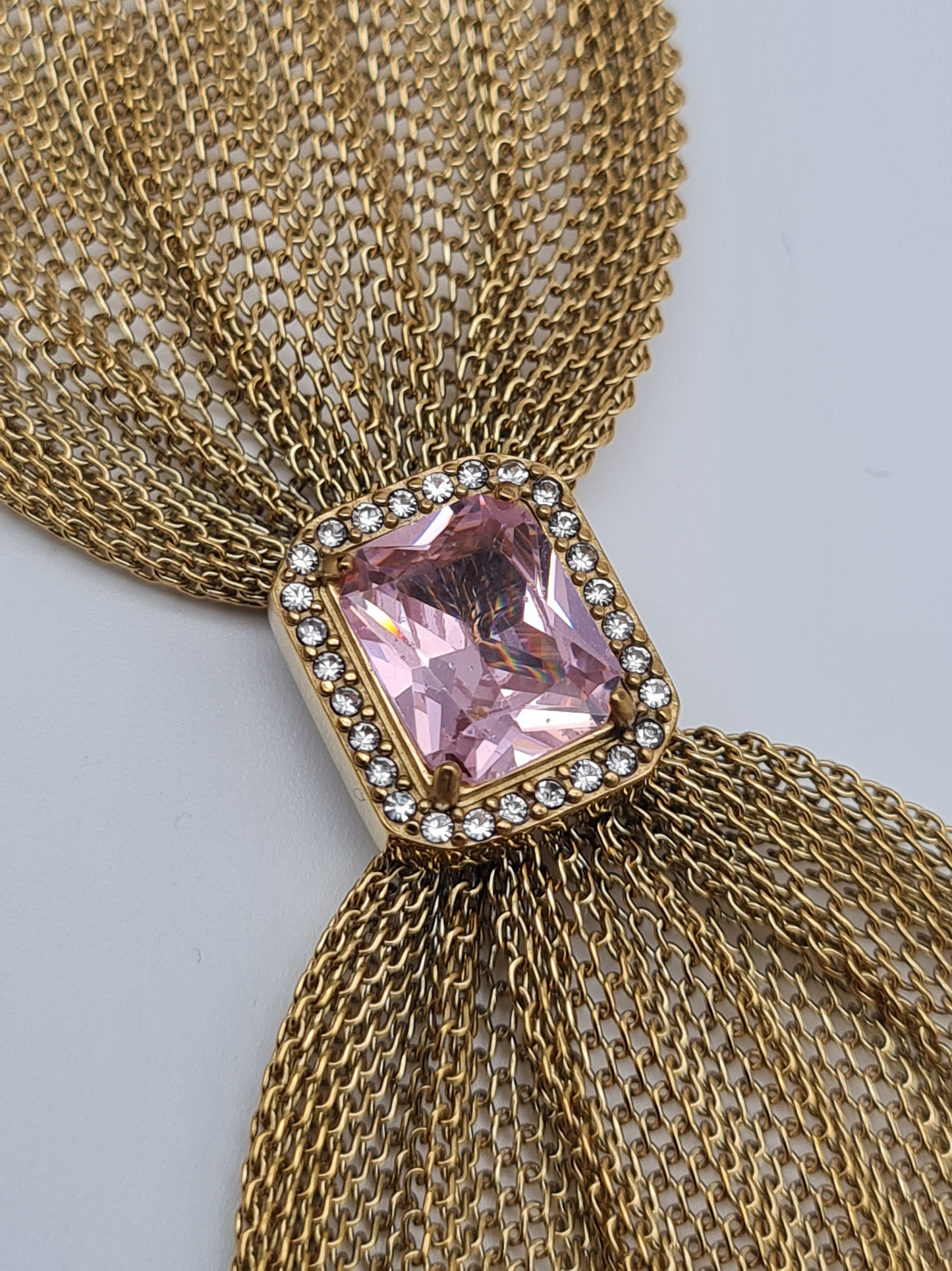 Cosmos Armreif Goldfarben Modern Trend Kombinierbar Nickelfrei Schwarz Transparent Rosa