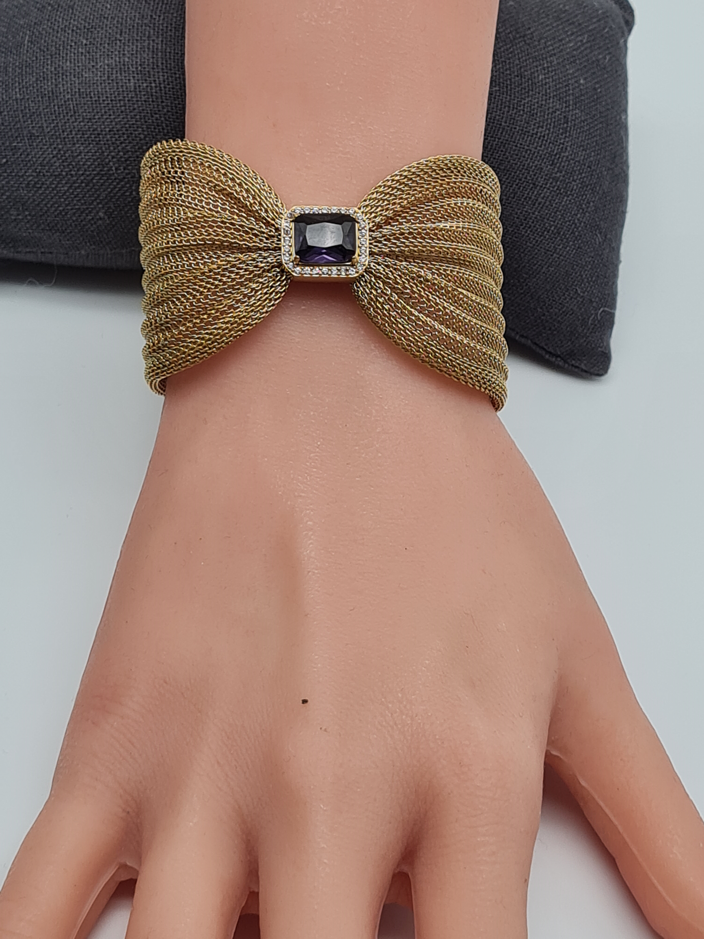 Cosmos Armreif Goldfarben Modern Trend Kombinierbar Nickelfrei Schwarz Transparent Rosa