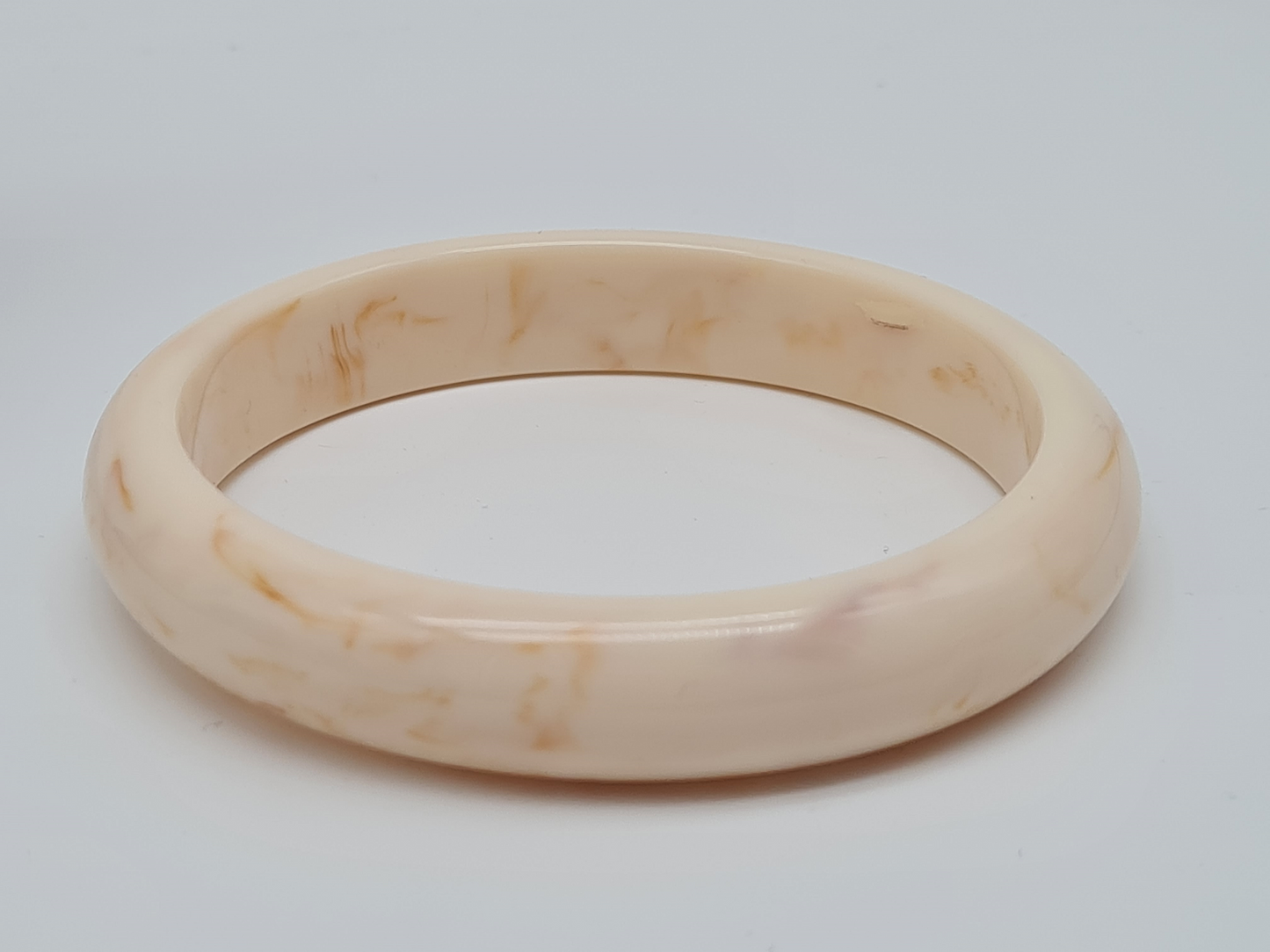 Cosmos Armband Acryl Creme Marmor-Look Trend Kombinierbar Klassisch
