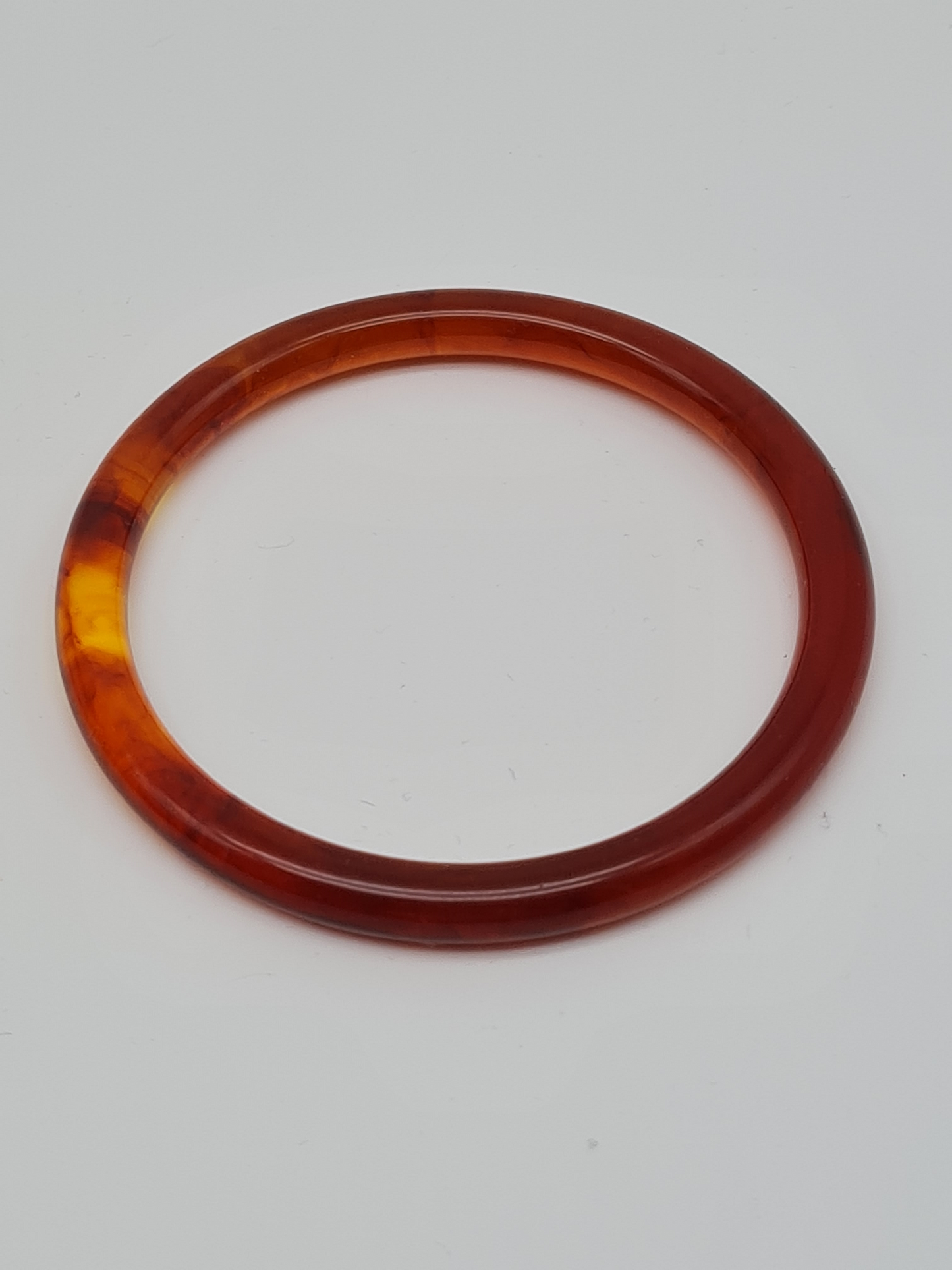 Cosmos Armband Acryl Orange schmal breite Trend kombinierbar