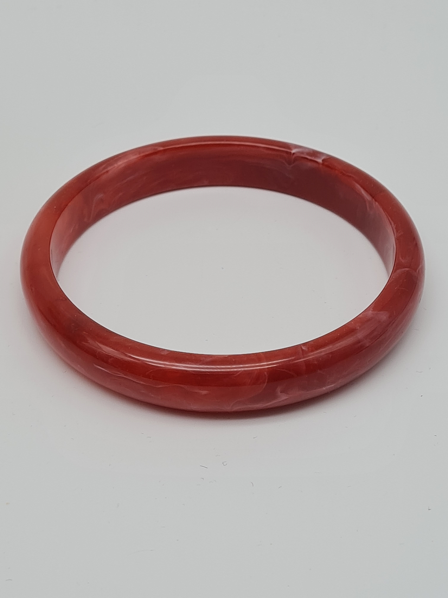 Cosmos Armband Acryl Orange schmal breite Trend kombinierbar