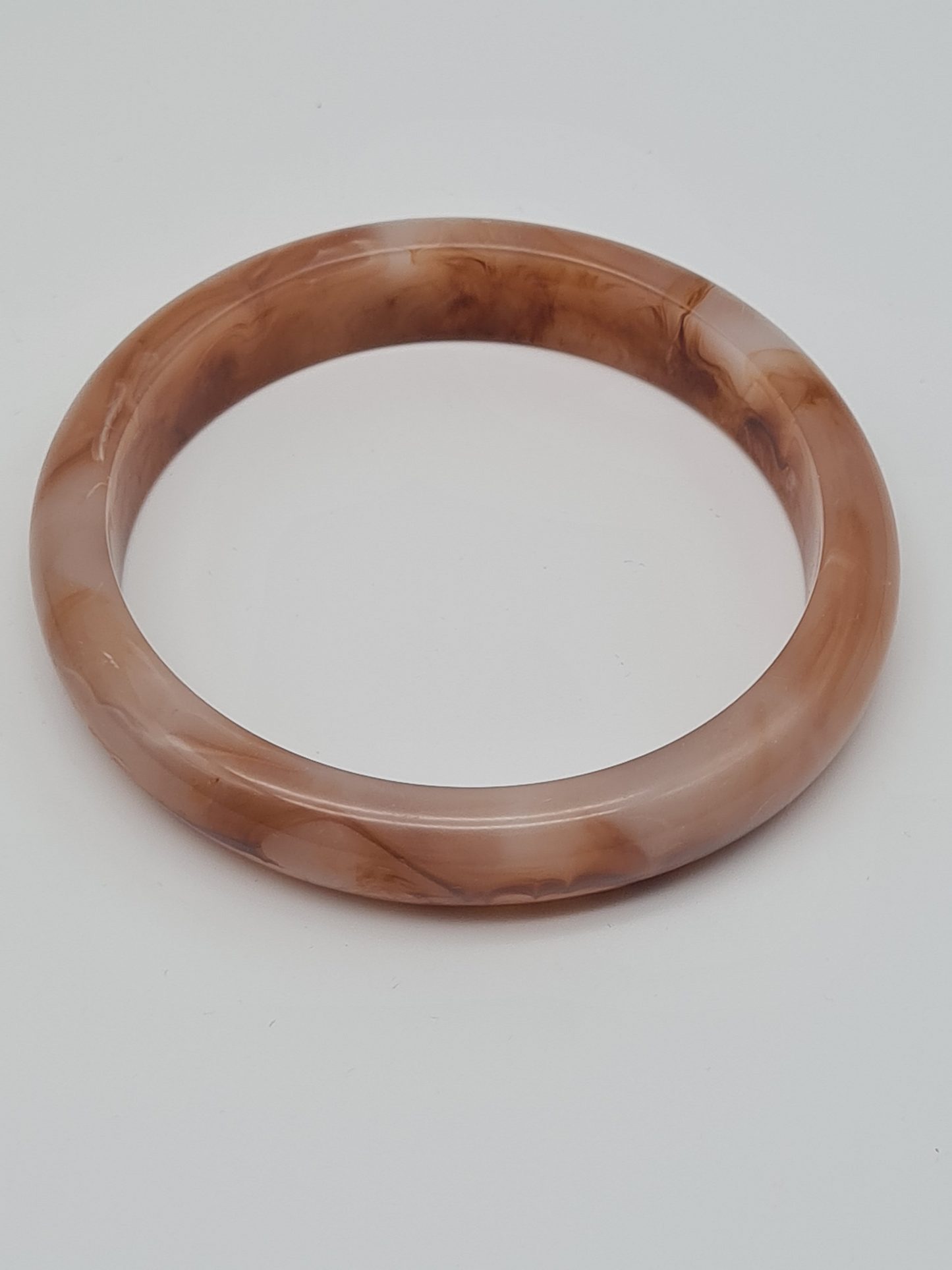 Cosmos Armband Acryl Gelb marmor-look schmal breite Trend kombinierbar Grün Altrosa