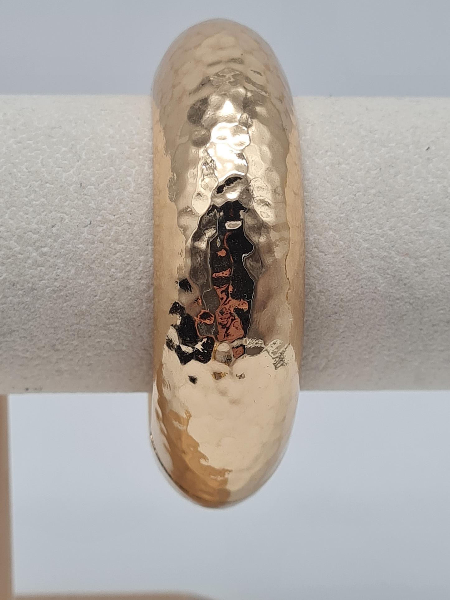 Cosmos Armband Klapp-Armband Goldfarben Hammerschlag kombinierbar