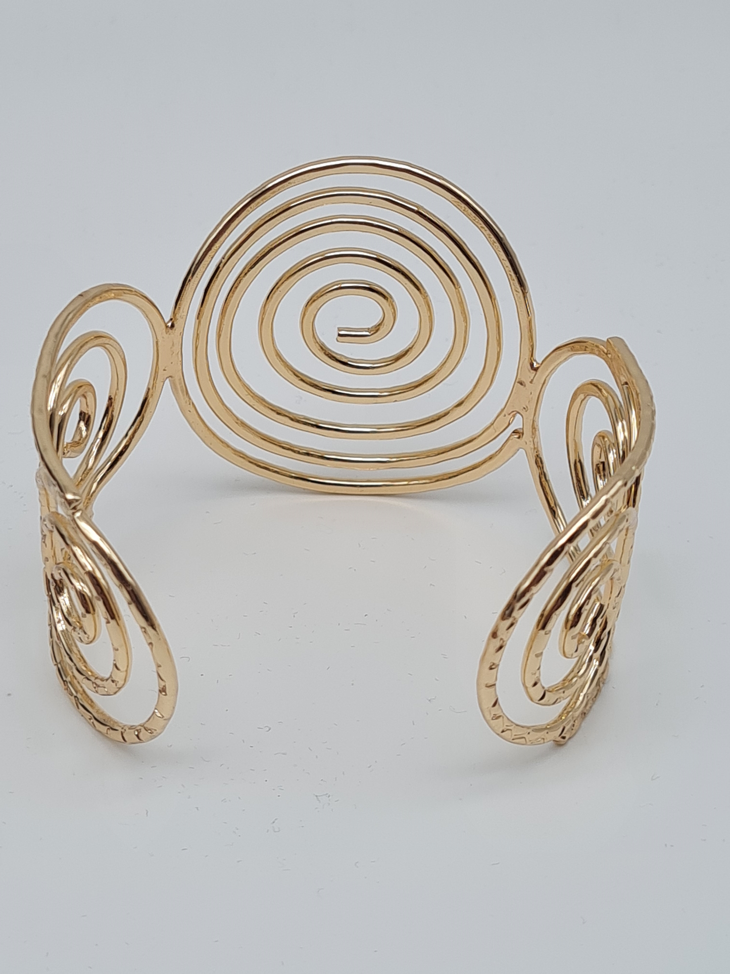 Sensibling Corp. Oberarmband Armreif Goldfarben Griechisch Nickelfrei Elegant