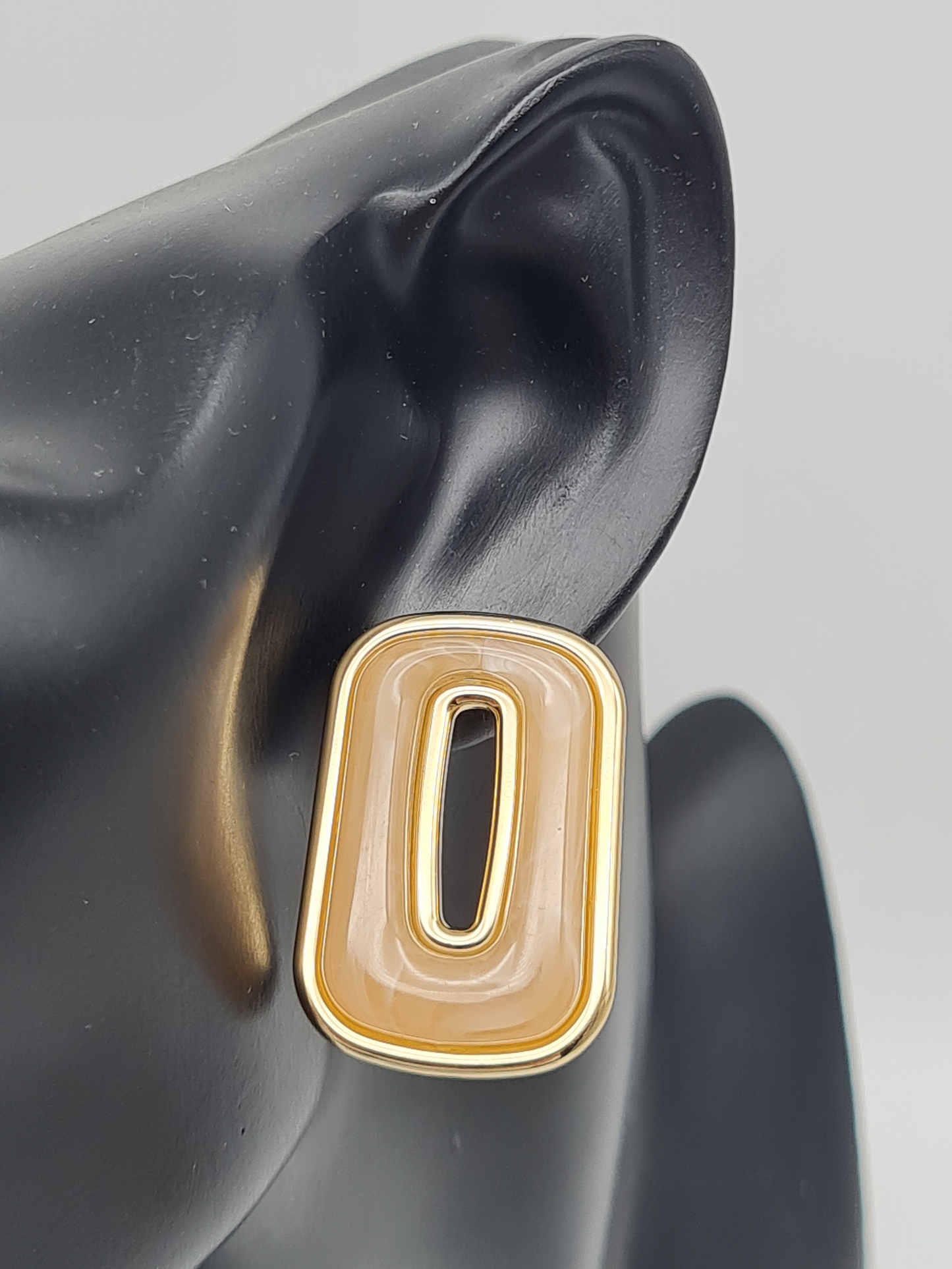 Biba Ohrringe ohrstecker beige braun grün rot lila rosa modeschmuck nickelfrei