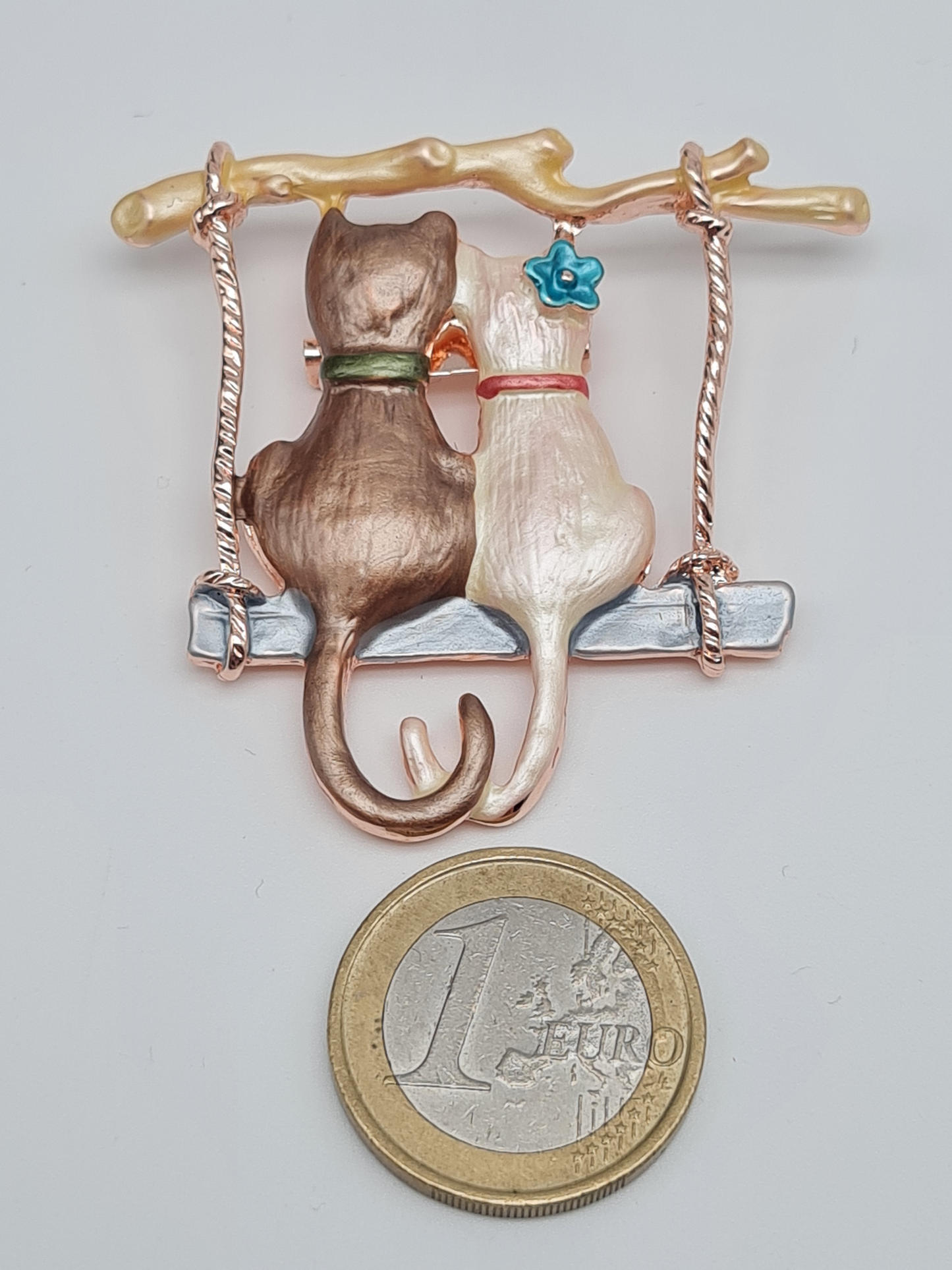 Brosche Kate kater kitten liebe Aristorcat spielen liebe zusammen schmusen