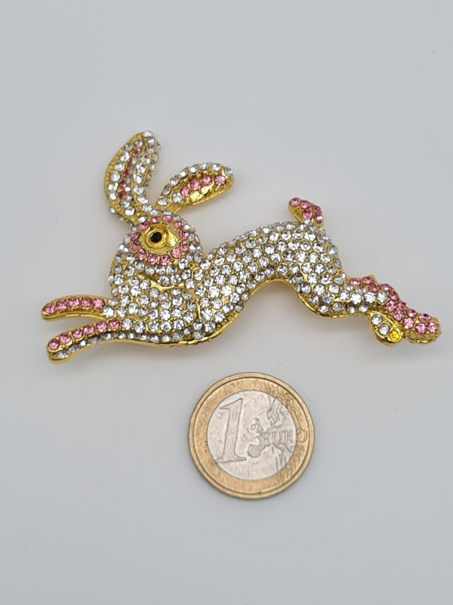 Brosche hasen hase kaninchen osterhase süß schneehase modeschmuck bunny
