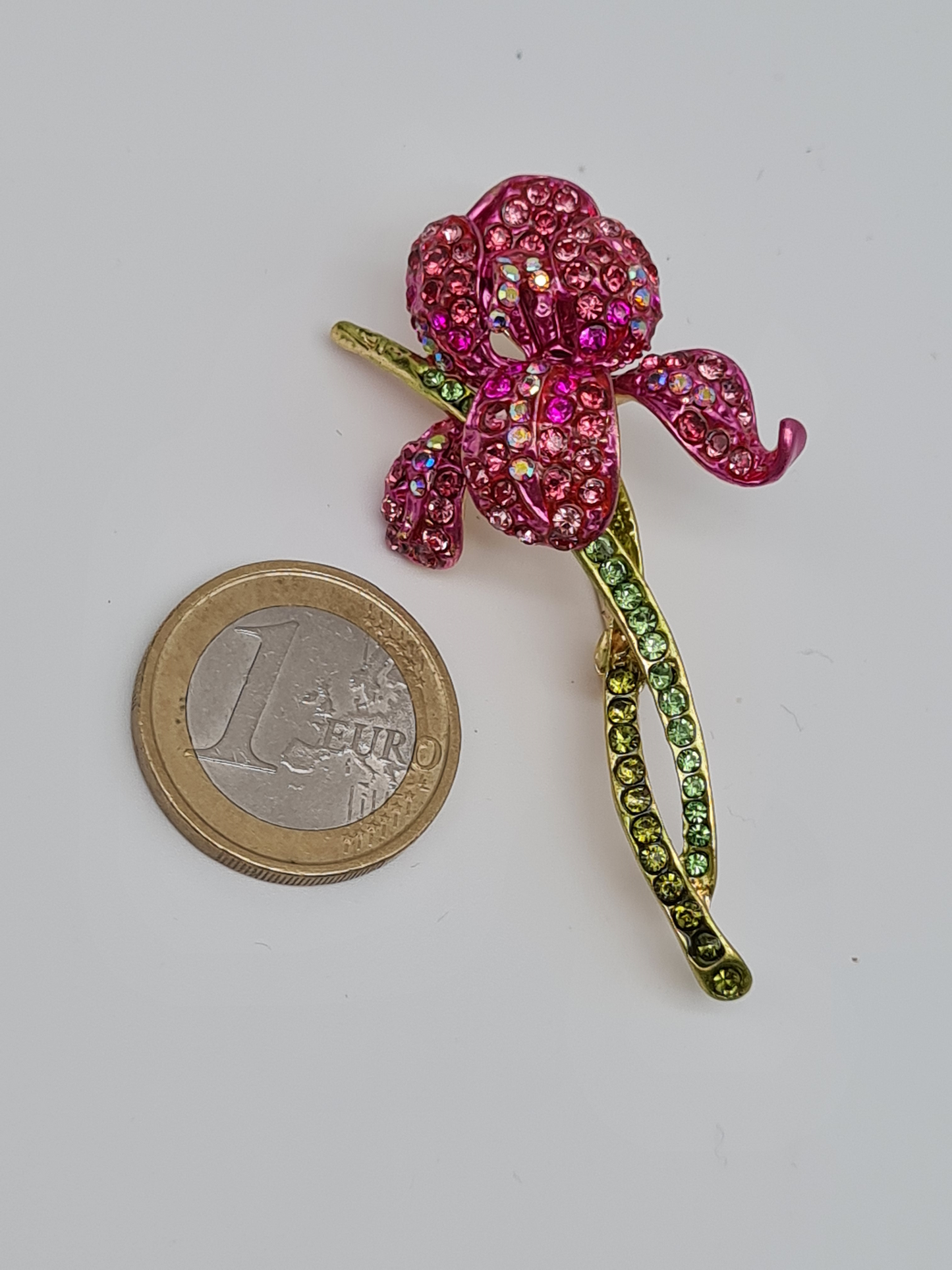Brosche löwenzahn sonnenblume iris orchidee vanilleblüme aster gänseblümchen modeschmuck