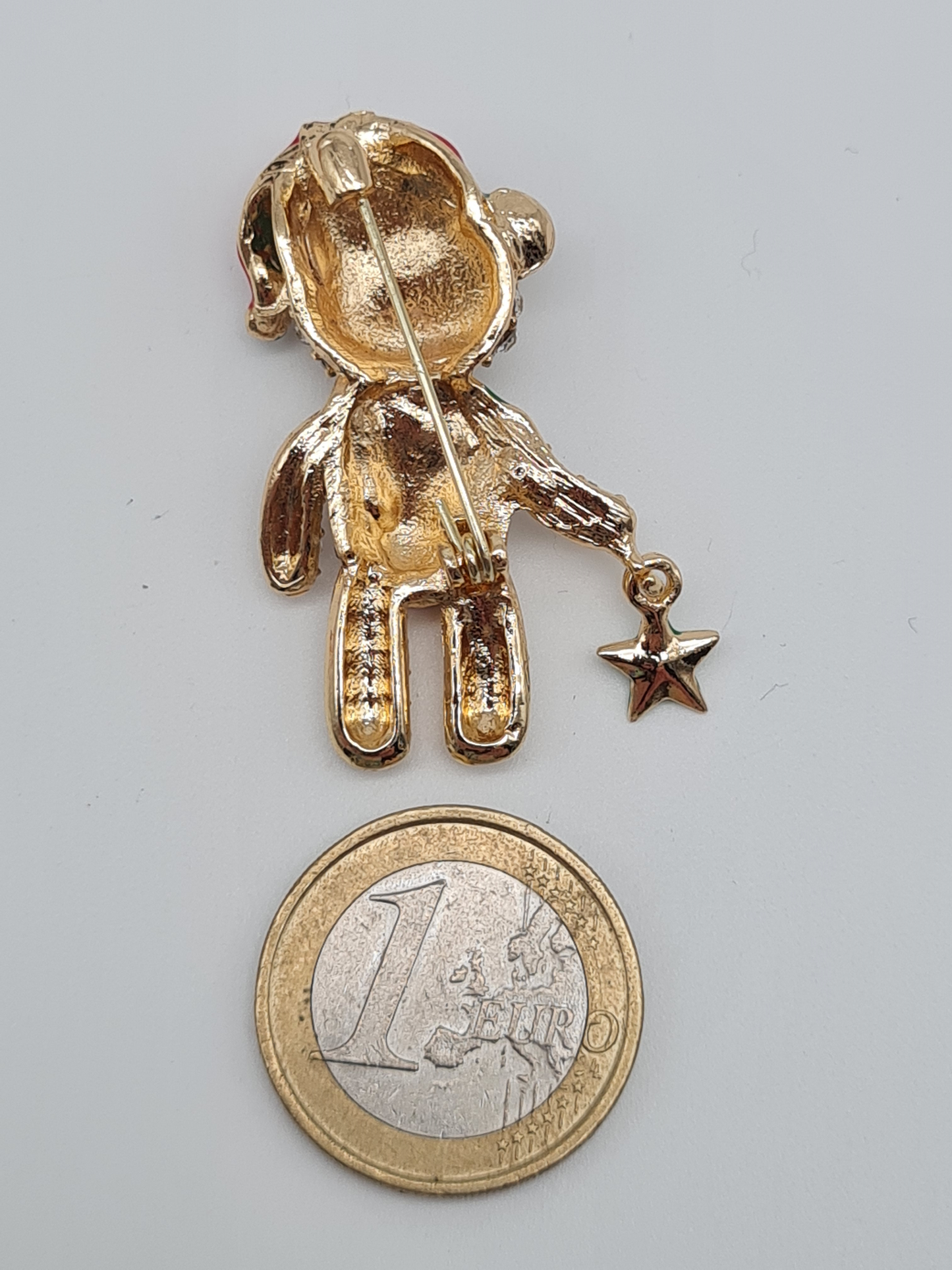 Brosche modeschmuck schneemann silberfarben bärchen baby rentier weihnachten winter