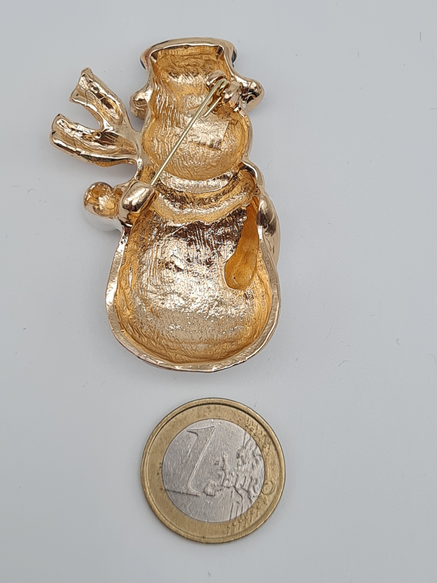 Brosche modeschmuck schneemann silberfarben bärchen baby rentier weihnachten winter