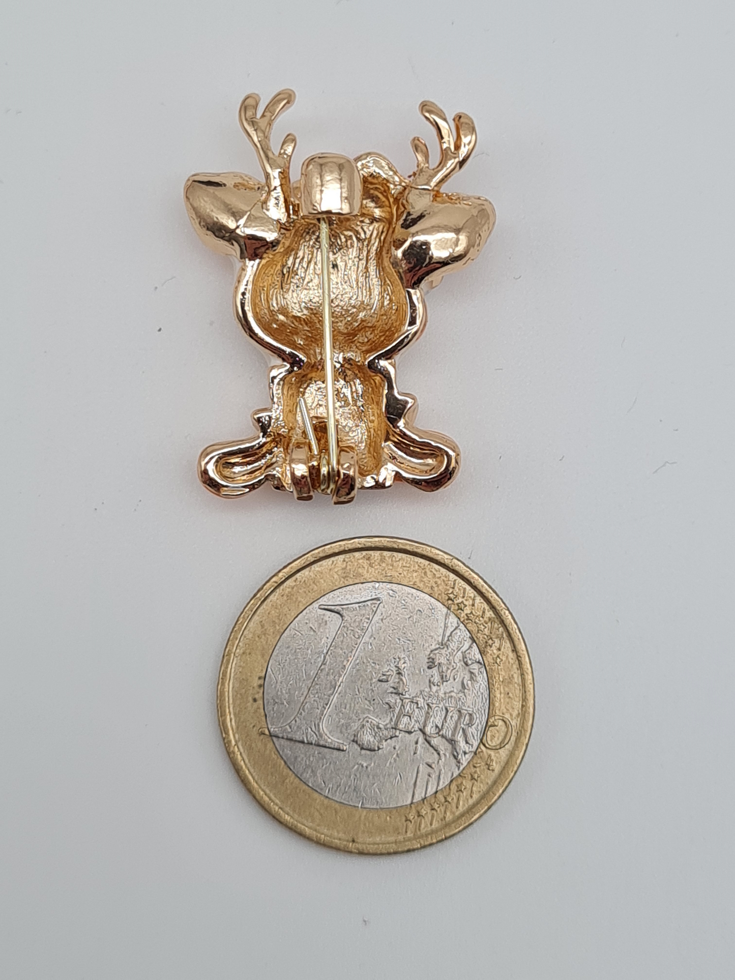 Brosche modeschmuck schneemann silberfarben bärchen baby rentier weihnachten winter