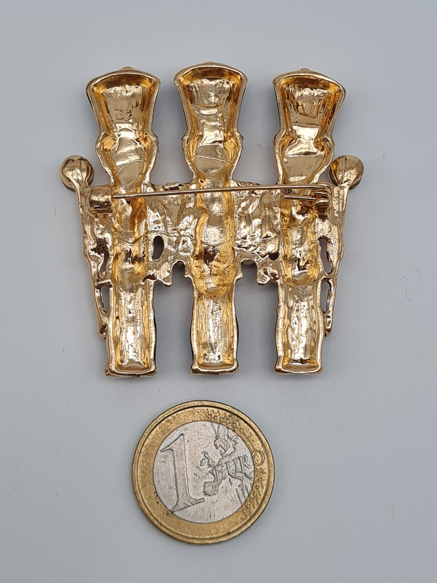 Brosche modeschmuck eisbär süßigkeiten geschenk weiss Nussknacker weihnachten winter