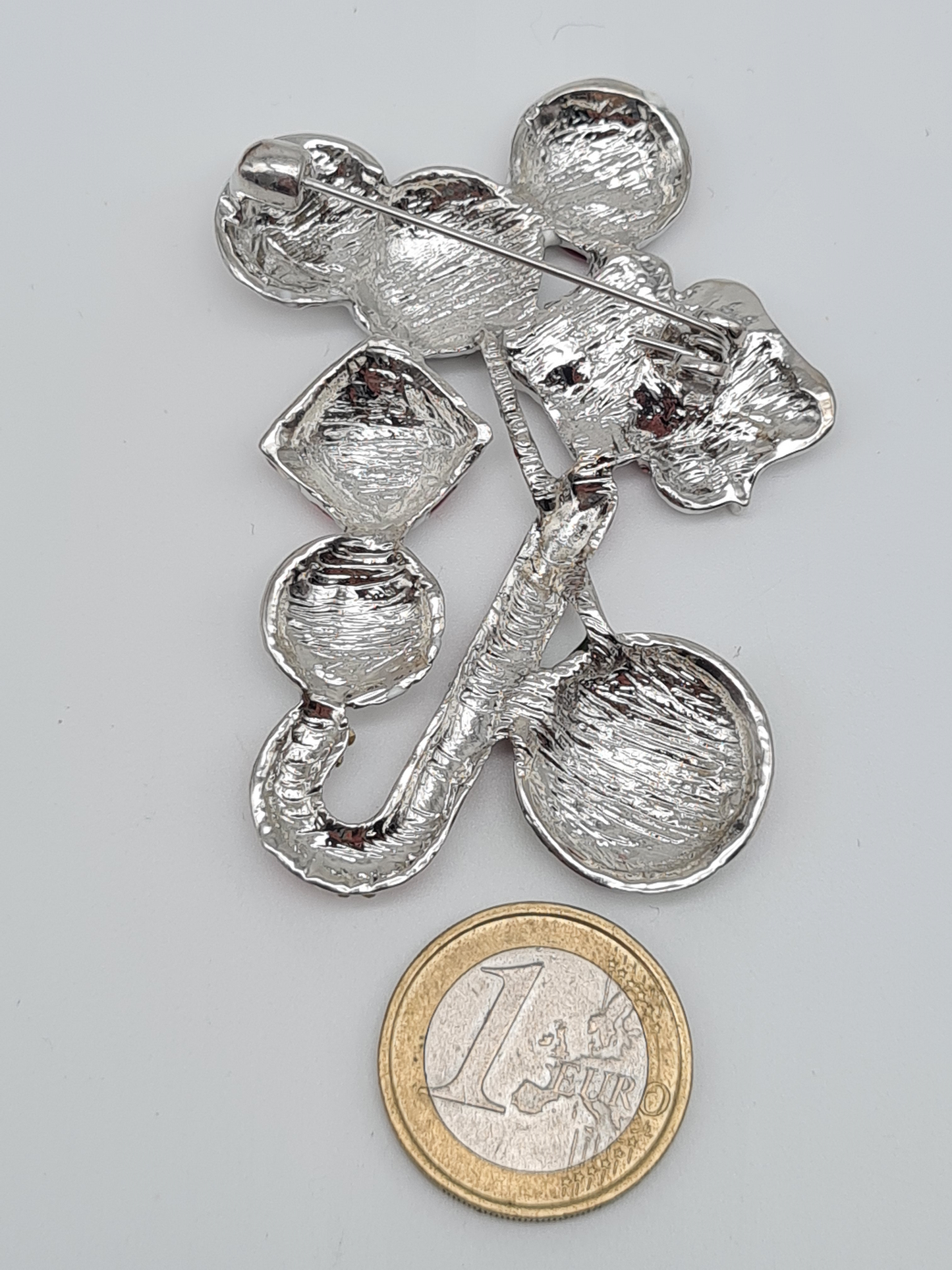 Brosche modeschmuck eisbär süßigkeiten geschenk weiss Nussknacker weihnachten winter