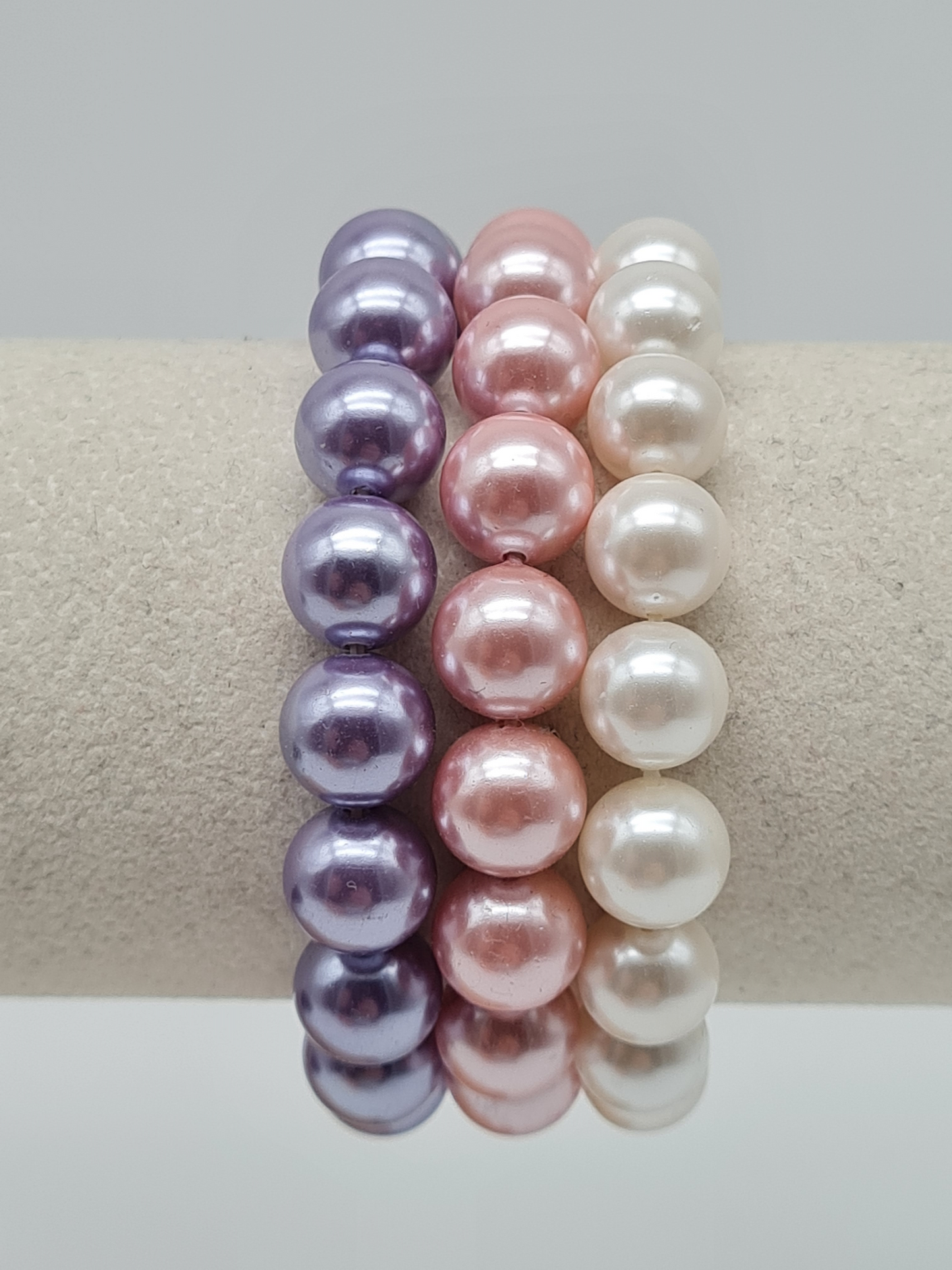 Ardoné Set Armbänder lila rosa weiß qualität kombinierbar pastels modeschmuck 2025-2026