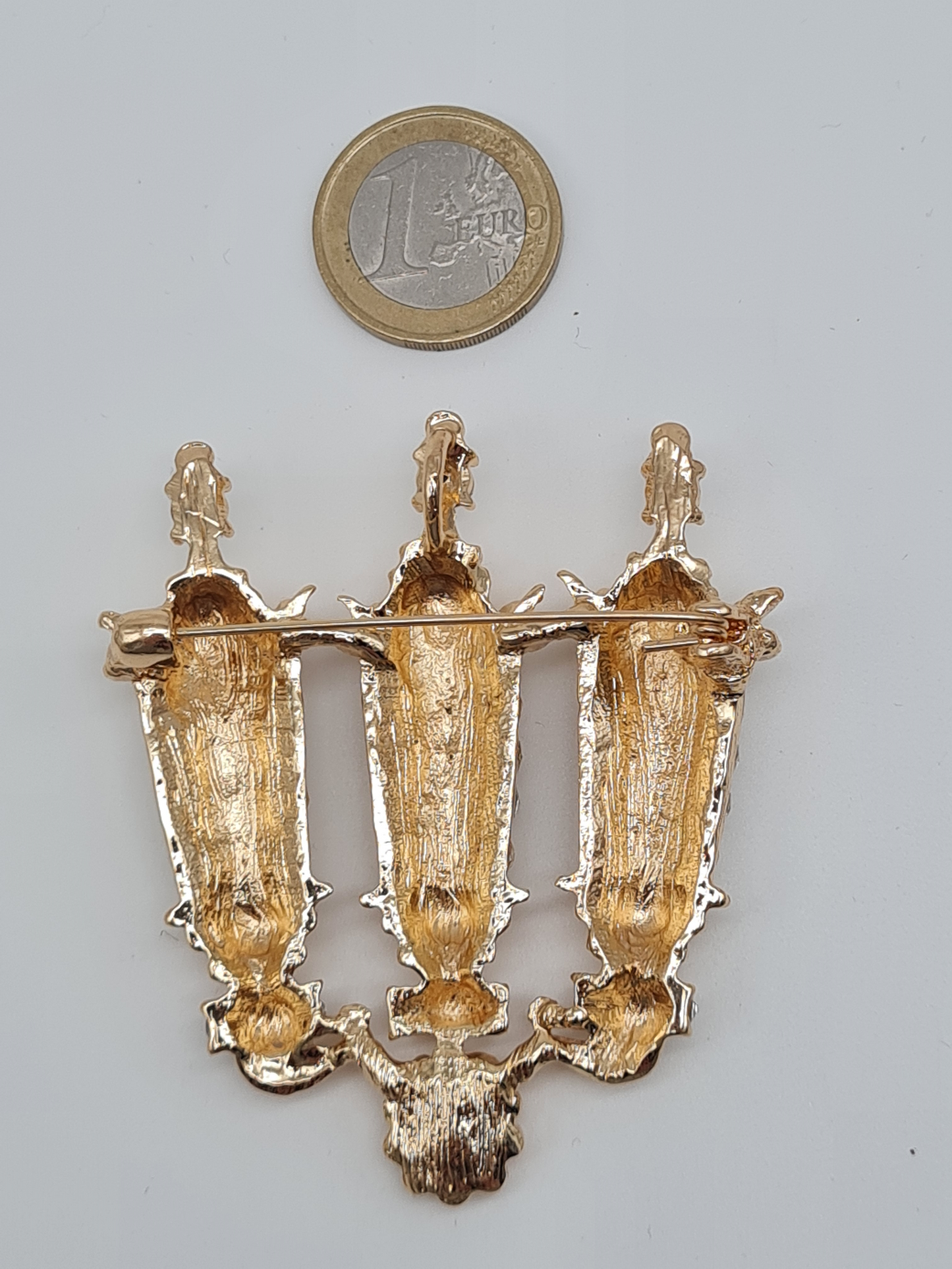 Brosche Weichnachten beleuchtung kutsche cinderella märchen schloss Bucht