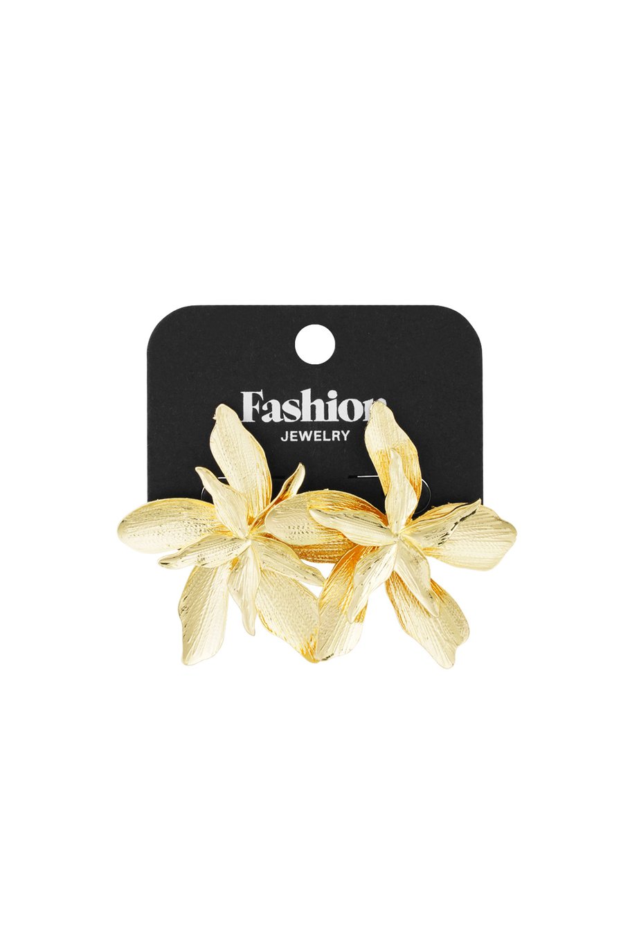 Yehwang Ohrstecker Goldfarben Vanille Blume nickelfrei elegant garten